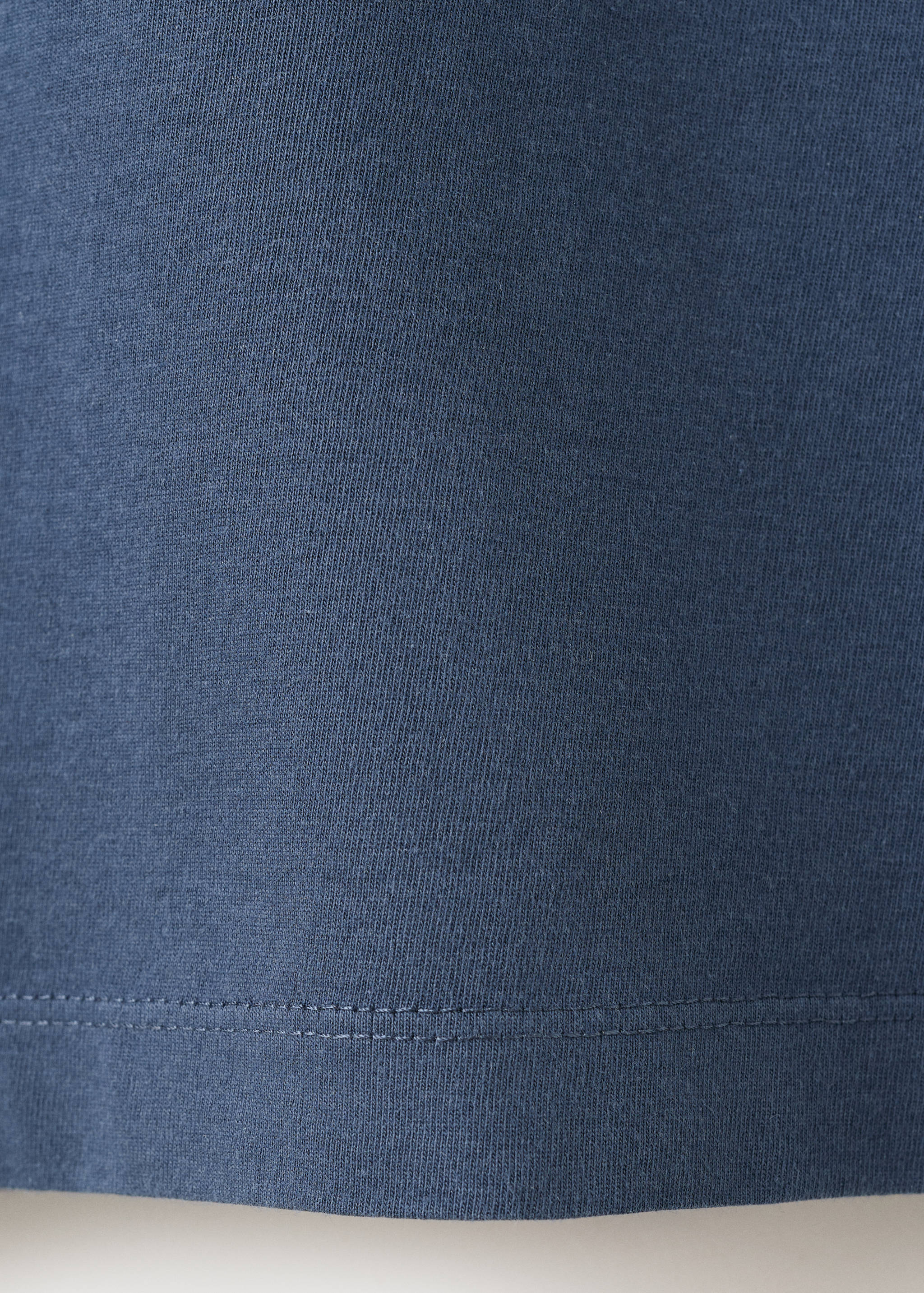 Plain 100% cotton polo - Details of the article 0