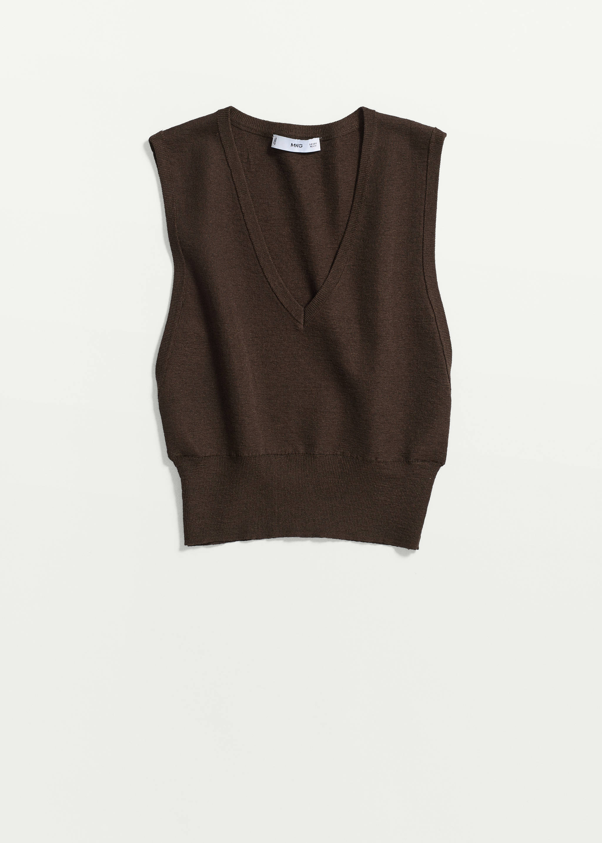 Gilet maille col V - Article sans modèle