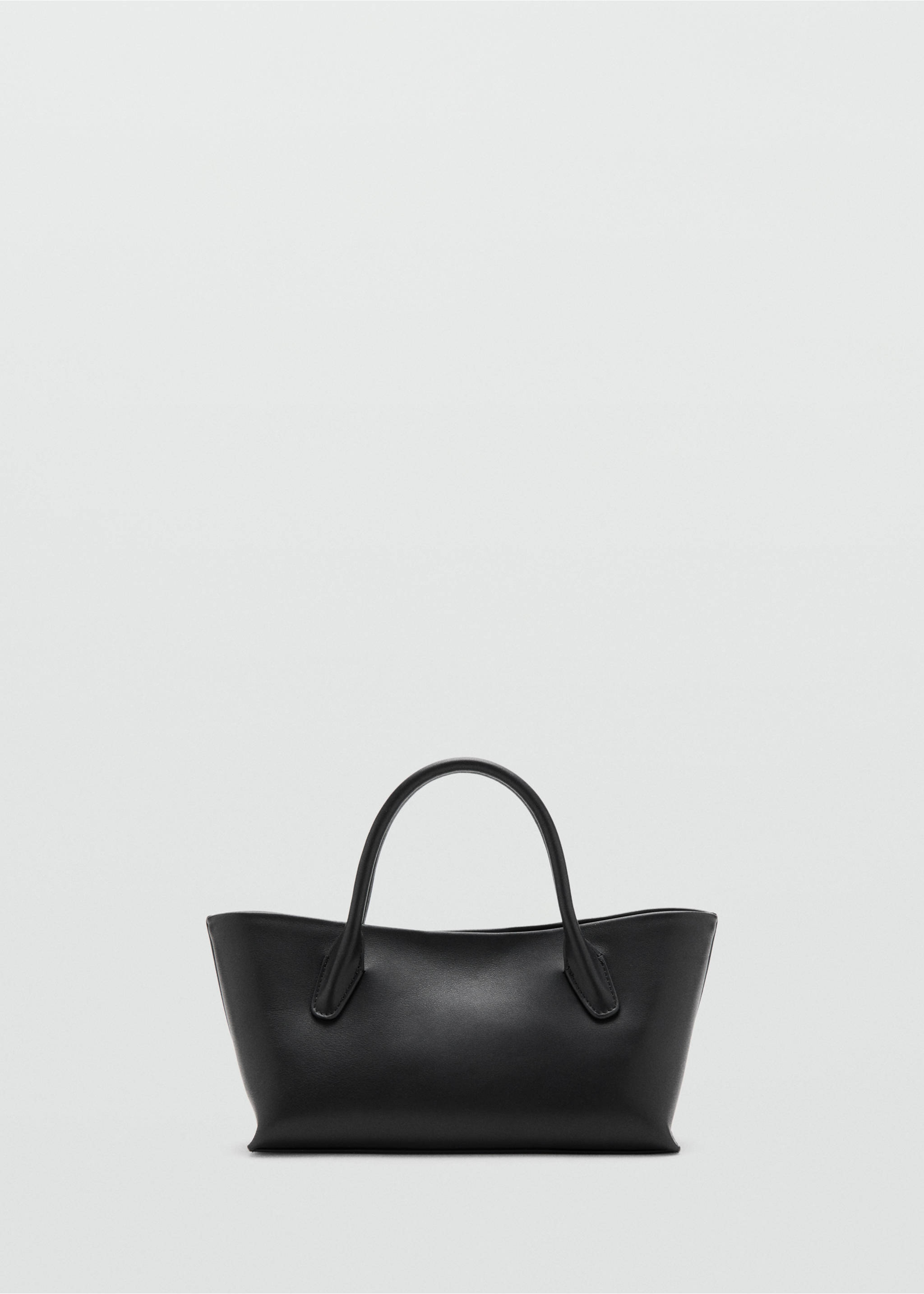 Leather handbag - Article without model, Black. Ref: 37051448-00.