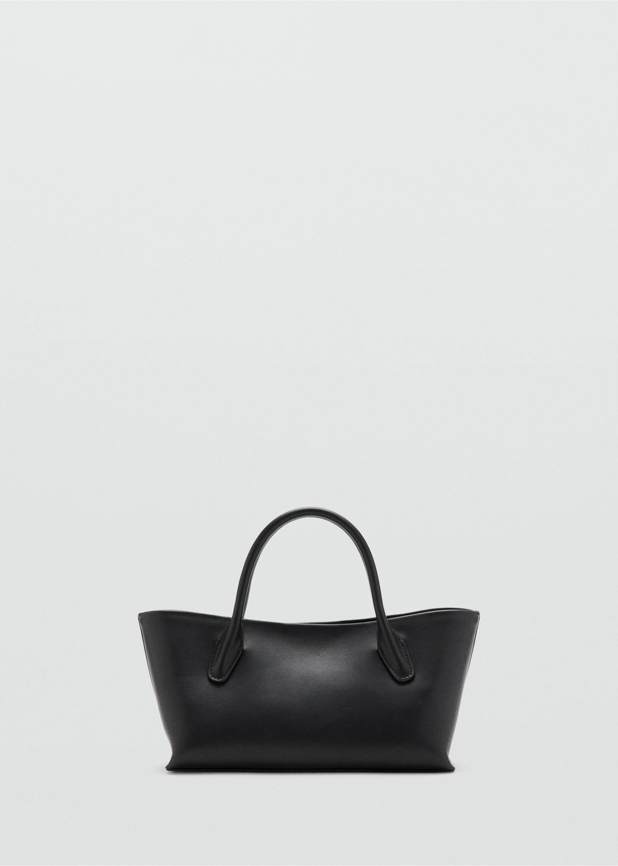 Lederhandtasche - Artikel ohne Model, Schwarz. Ref: 37051448-00.