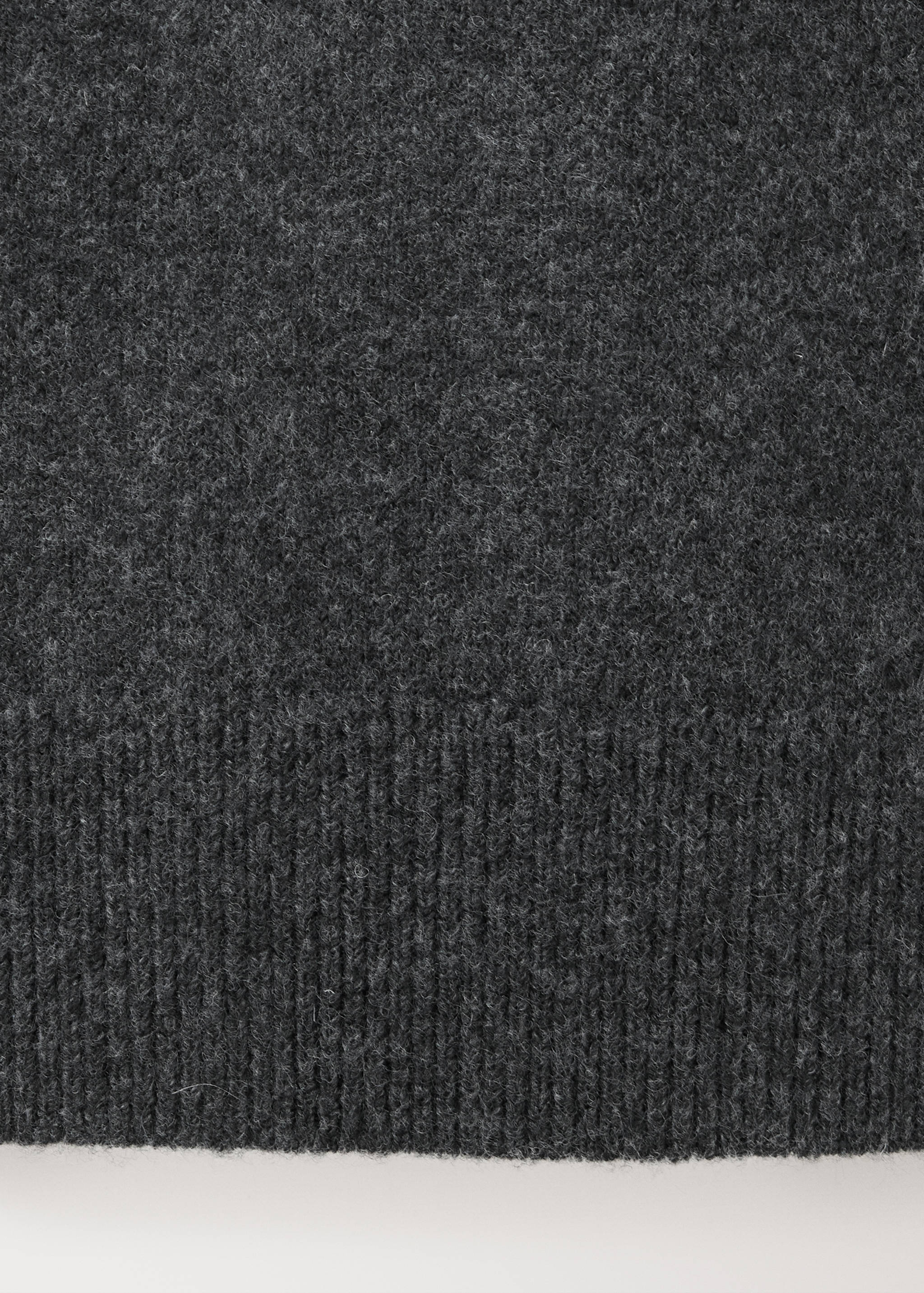 Knitted polo-neck sweater - Details of the article 0