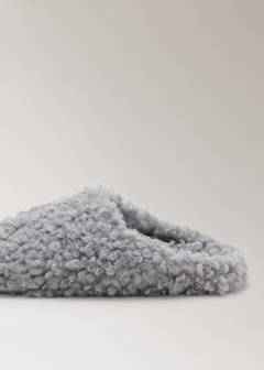 Sheepskin slippers — Blue 2