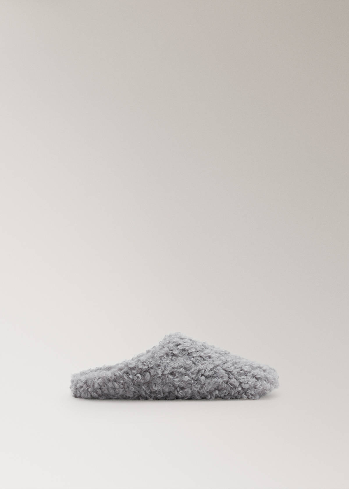 Sheepskin slippers — Blue