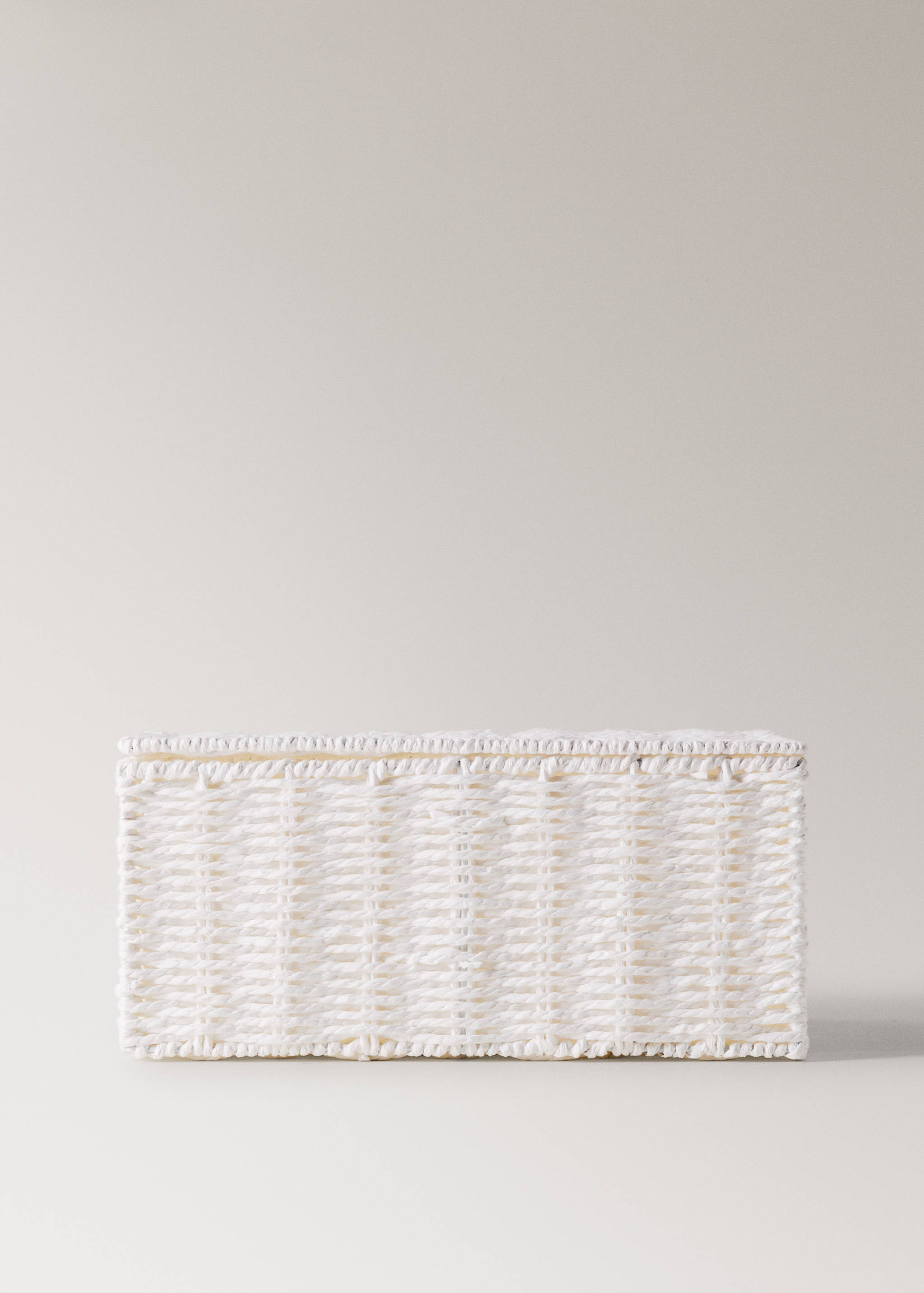 Medium-sized braided paper box - Article without model