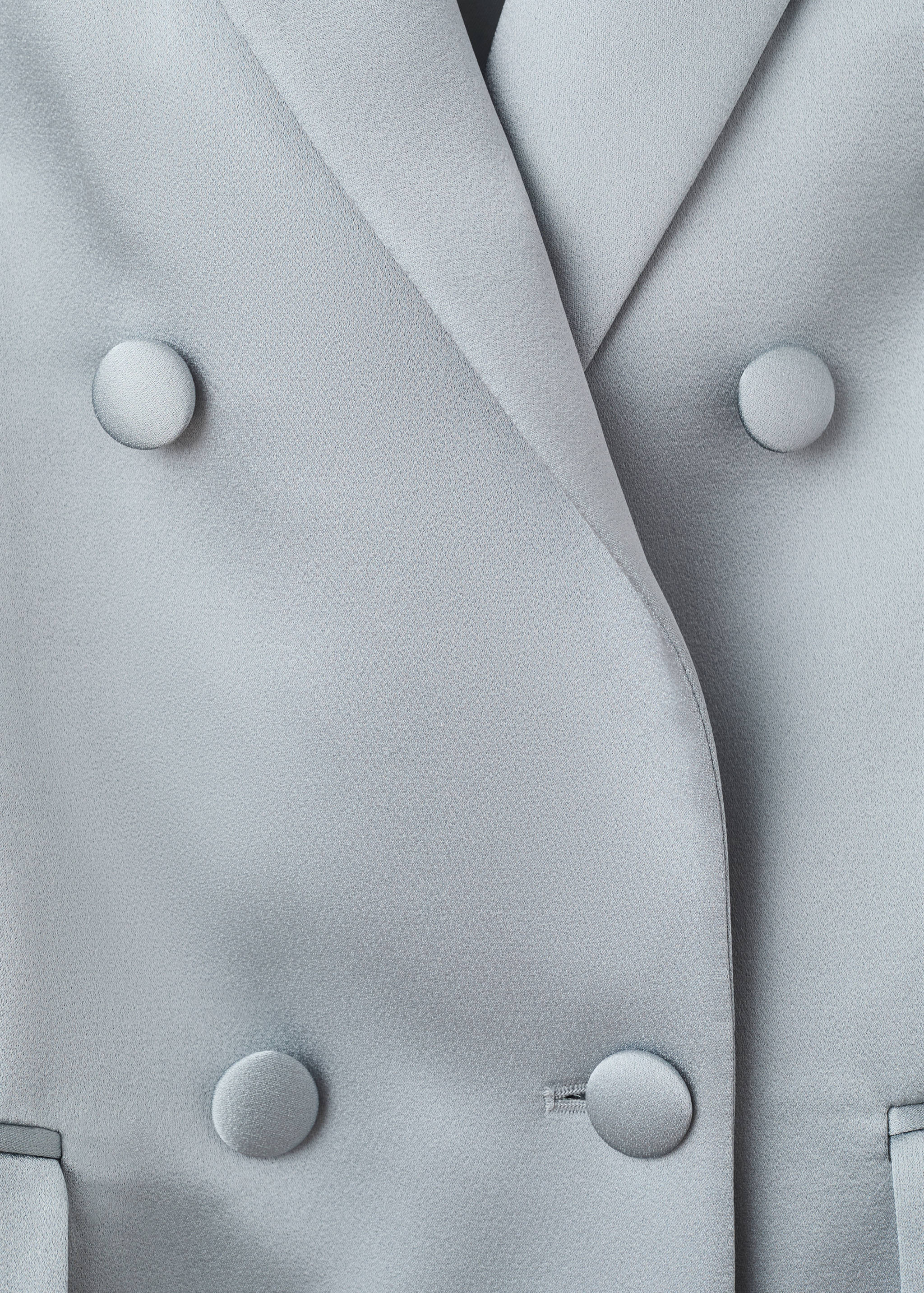 Topstitched lapel blazer - Details of the article 0