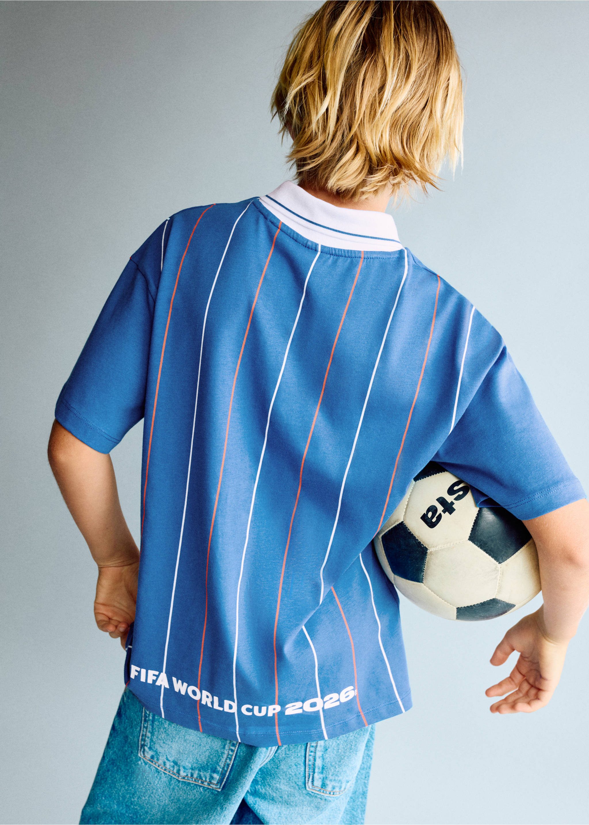 France Football T-shirt - Medium plane, Blue. Ref: 37051456-00.