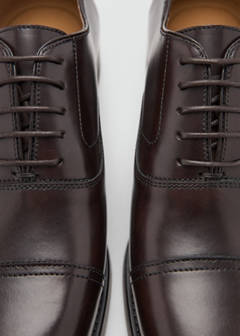 Leather suit shoes — Brown 4