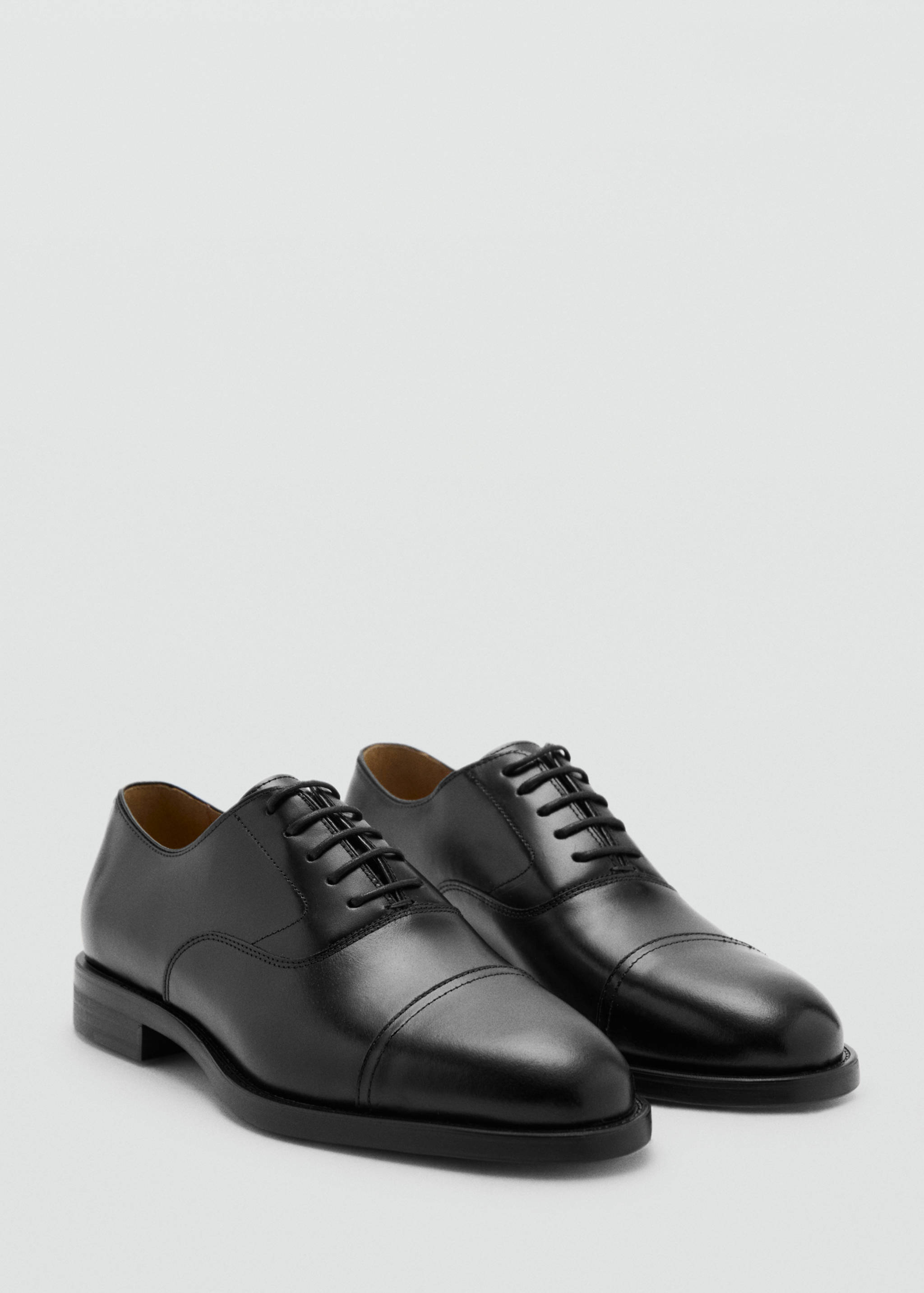 Zapato estilo Oxford piel - Plano medio