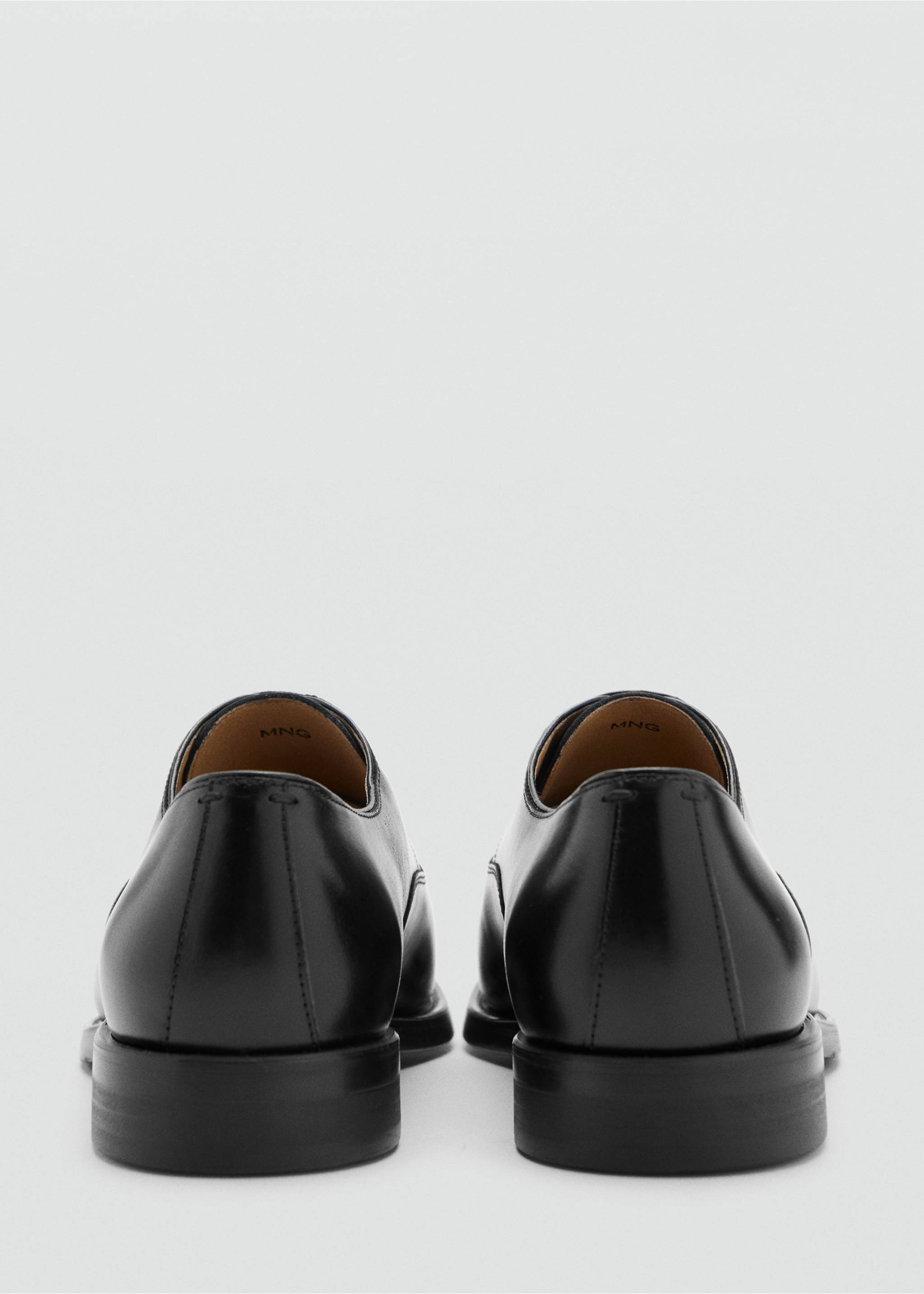 Zapato estilo Oxford piel - Detalle del artículo 2, Negro. Ref: 37051461-00.