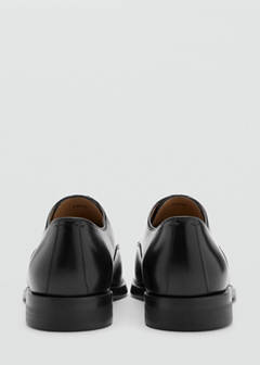 Leather suit shoes — Black 4