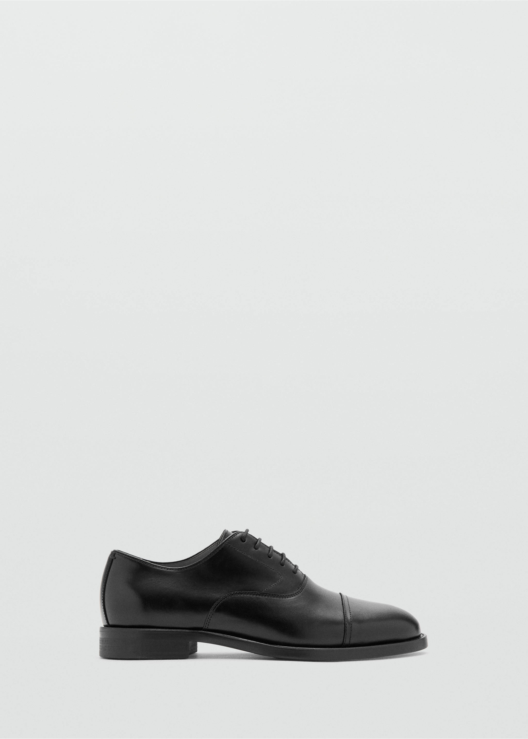 Zapato estilo Oxford piel - Artículo sin modelo, Negro. Ref: 37051461-00.