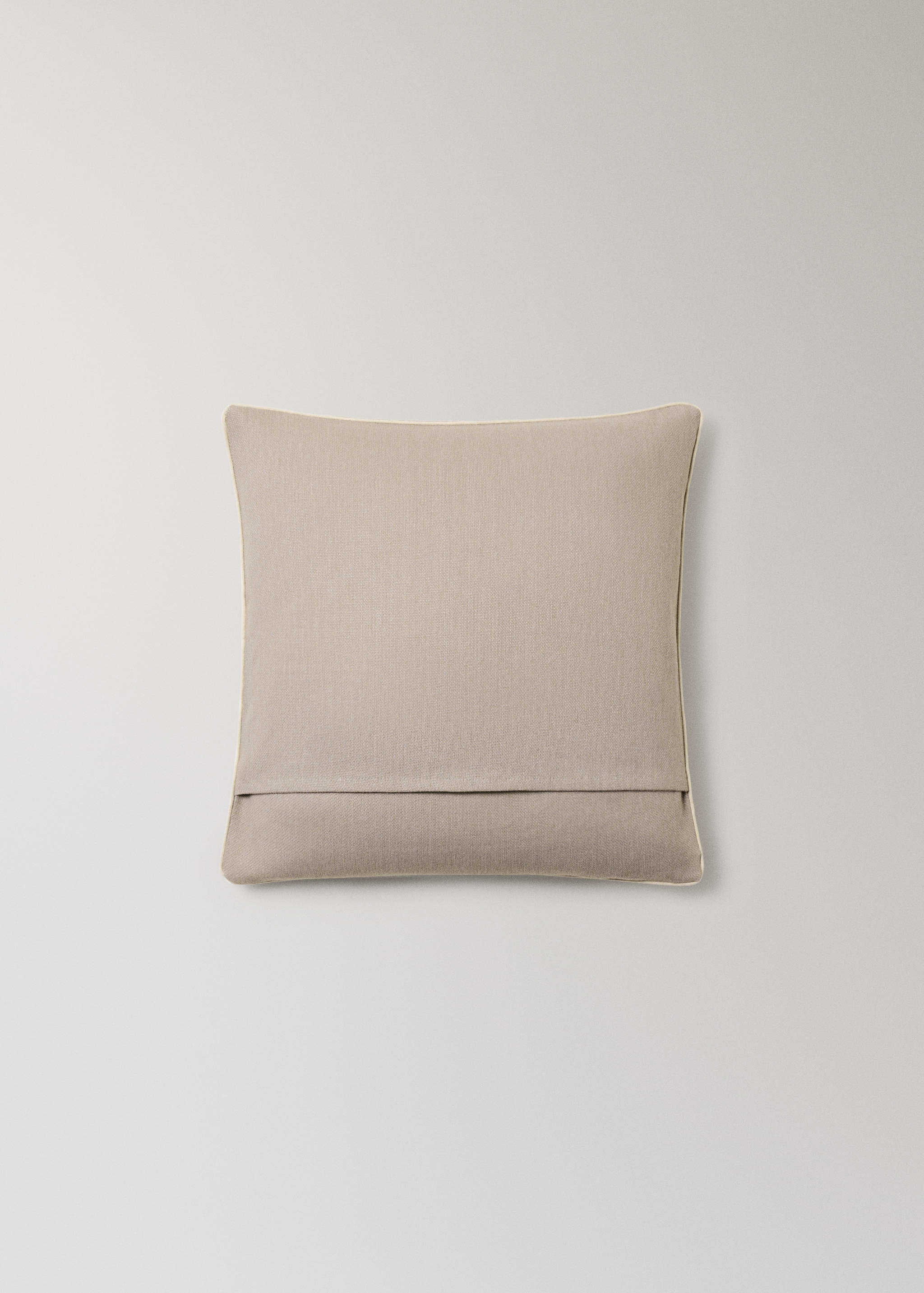 Cotton cushion cover with structure 45x45cm - Details of the article 4