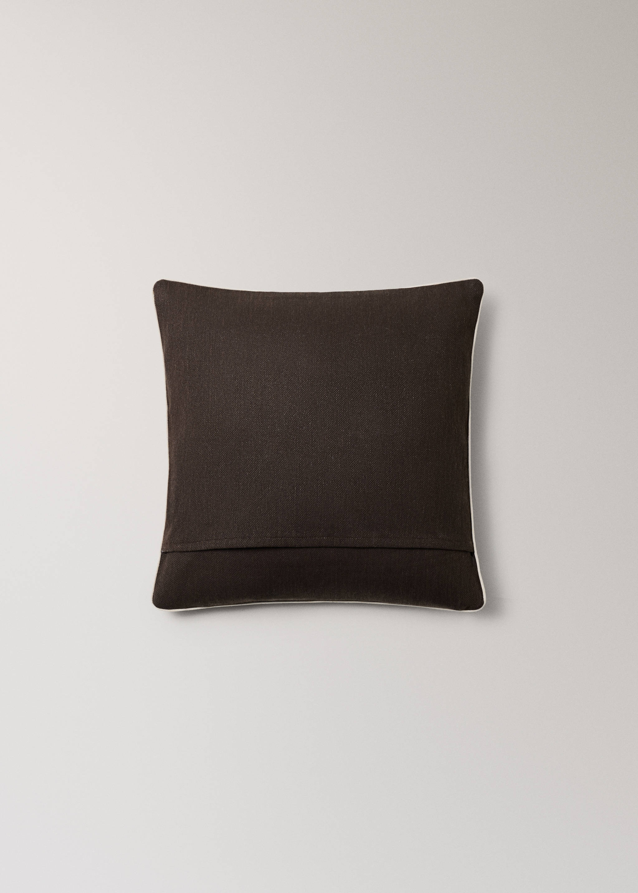 Cotton cushion cover with structure 45x45cm - Details of the article 4