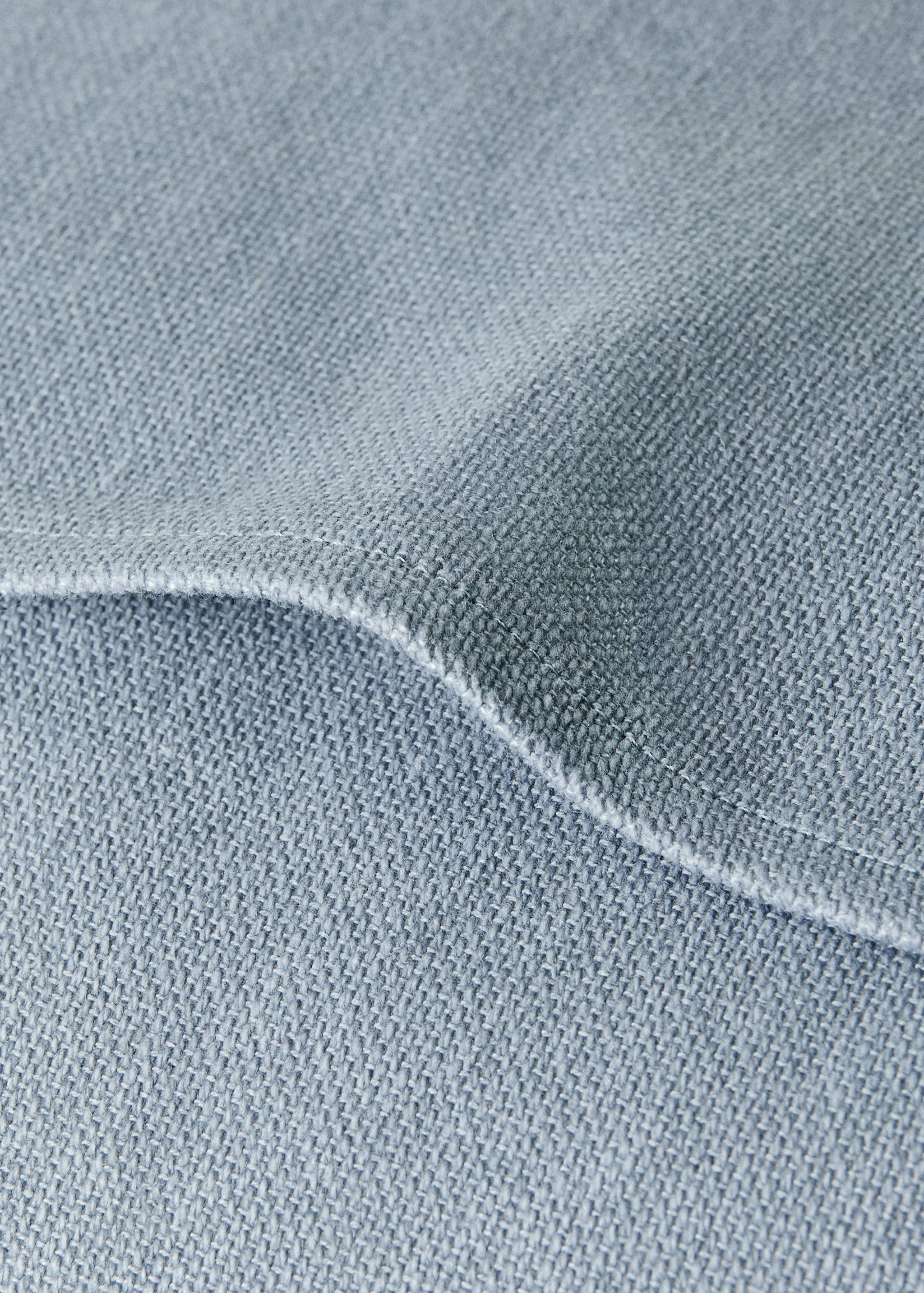 Cotton cushion cover with structure 45x45cm - Details of the article 2