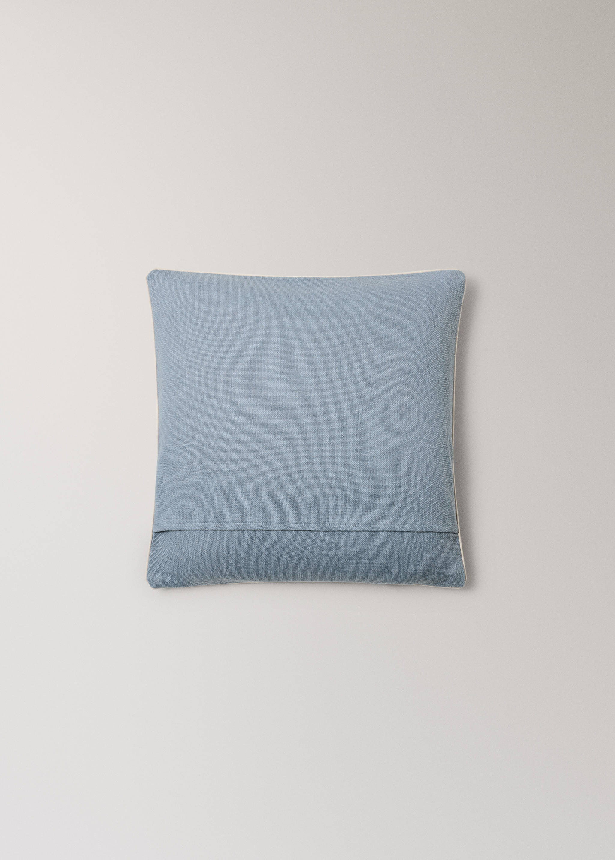 Cotton cushion cover with structure 45x45cm - Details of the article 4