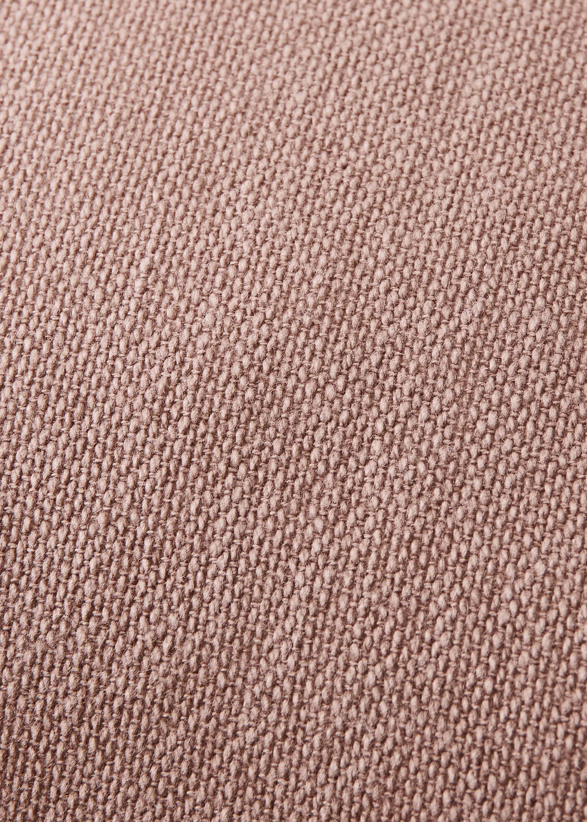 Cotton cushion cover with structure 45x45cm - Details of the article 3