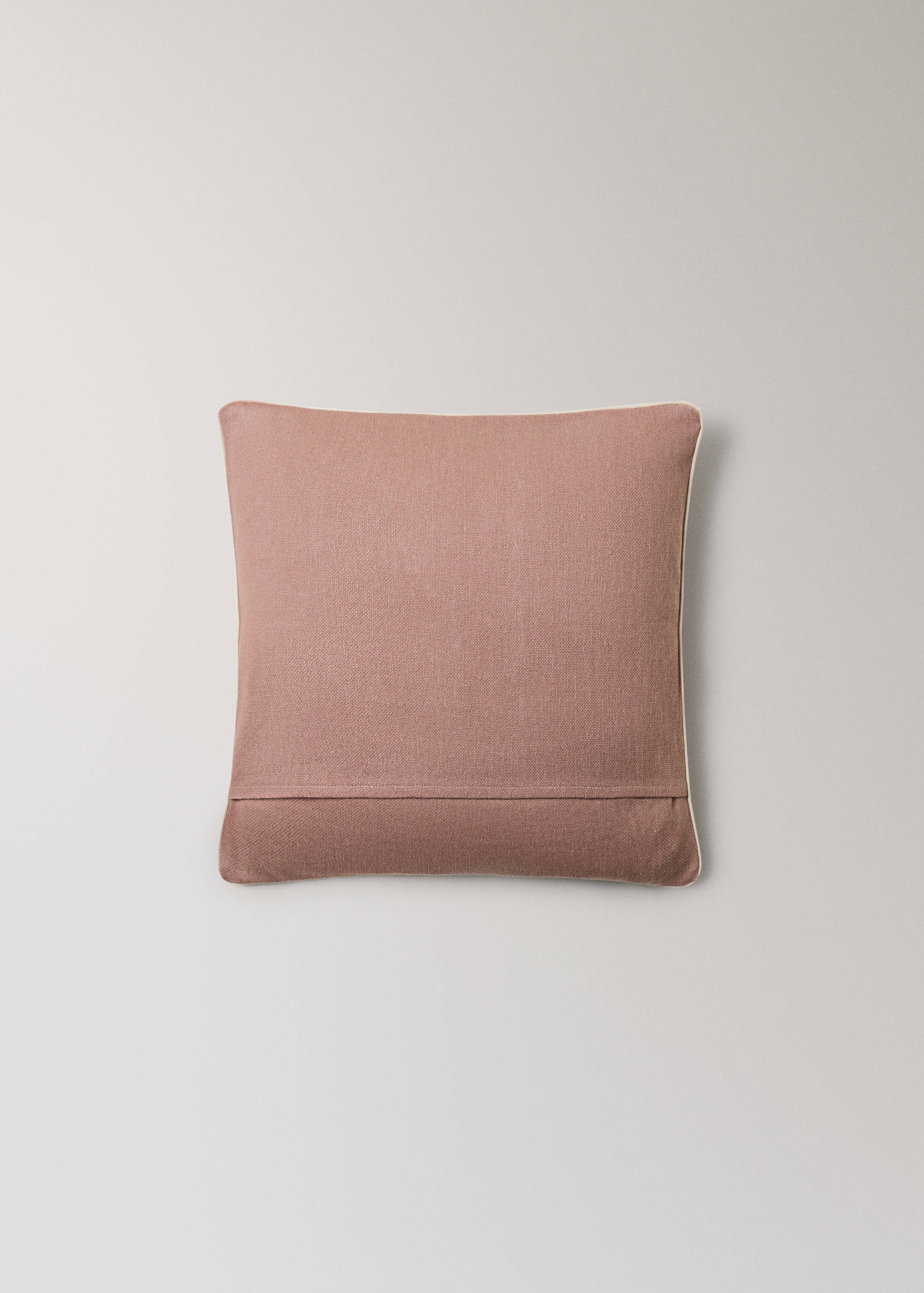 Cotton cushion cover with structure 45x45cm - Details of the article 4