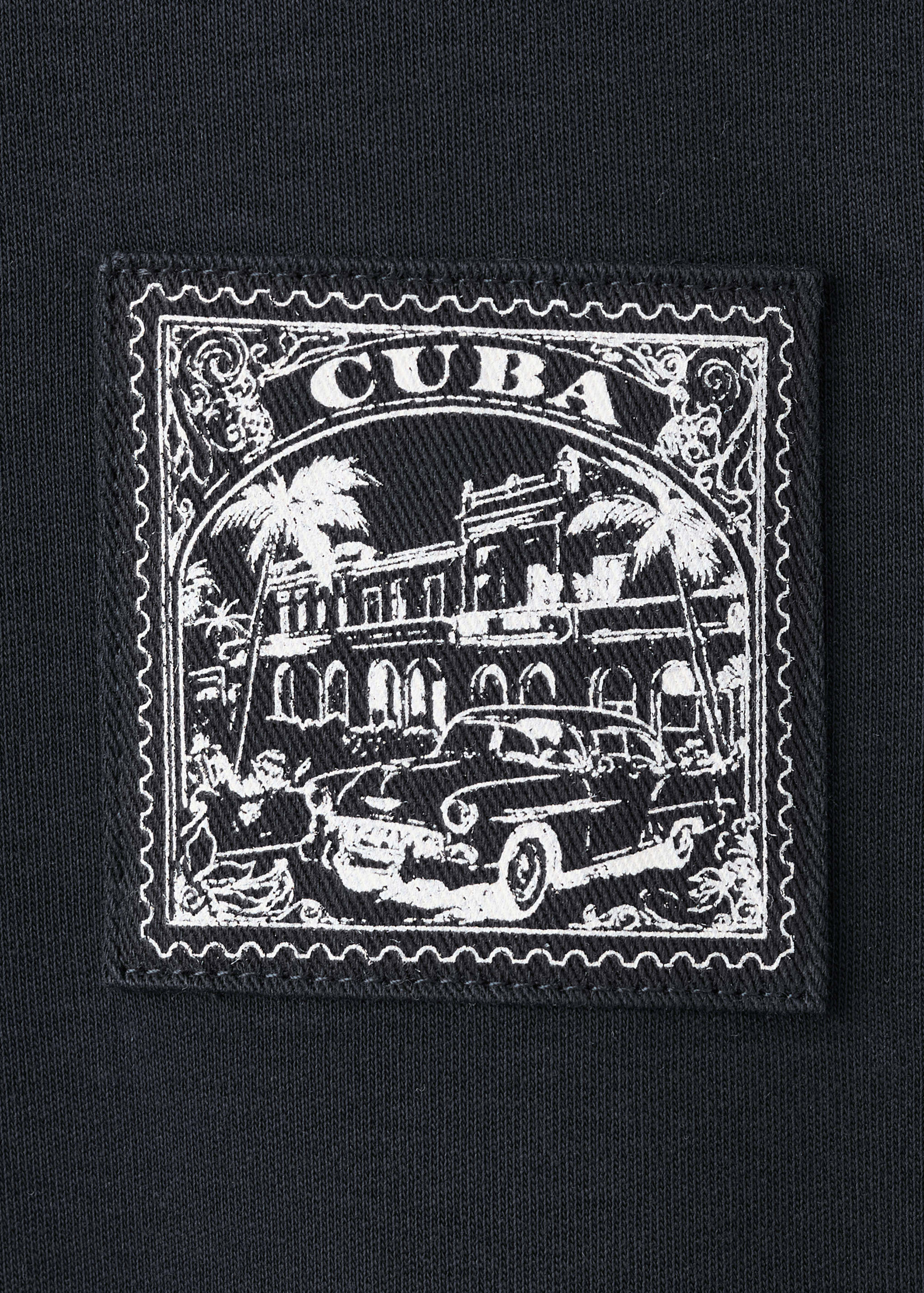 100% cotton t-shirt with drawing - Details of the article 0