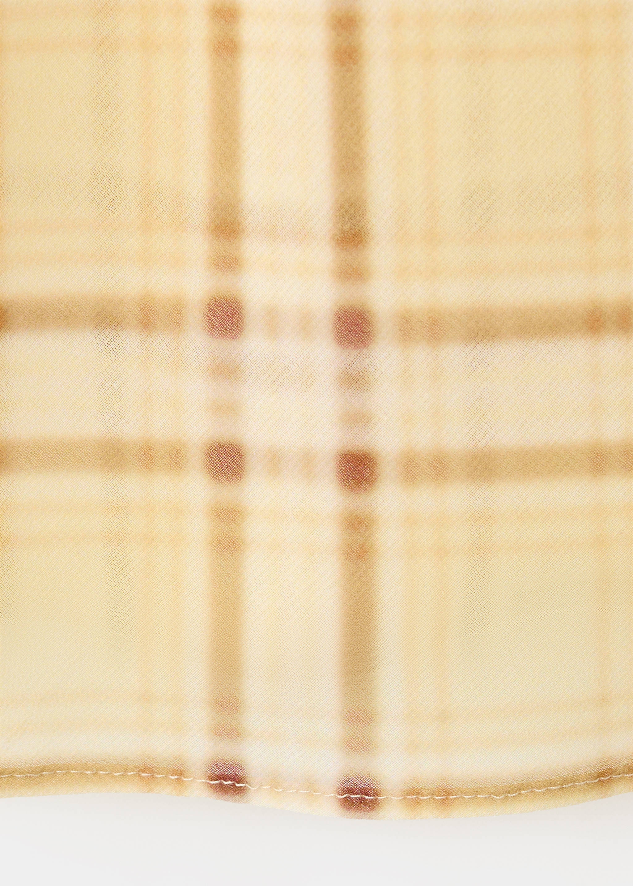 Cotton blend strap top - Details of the article 0