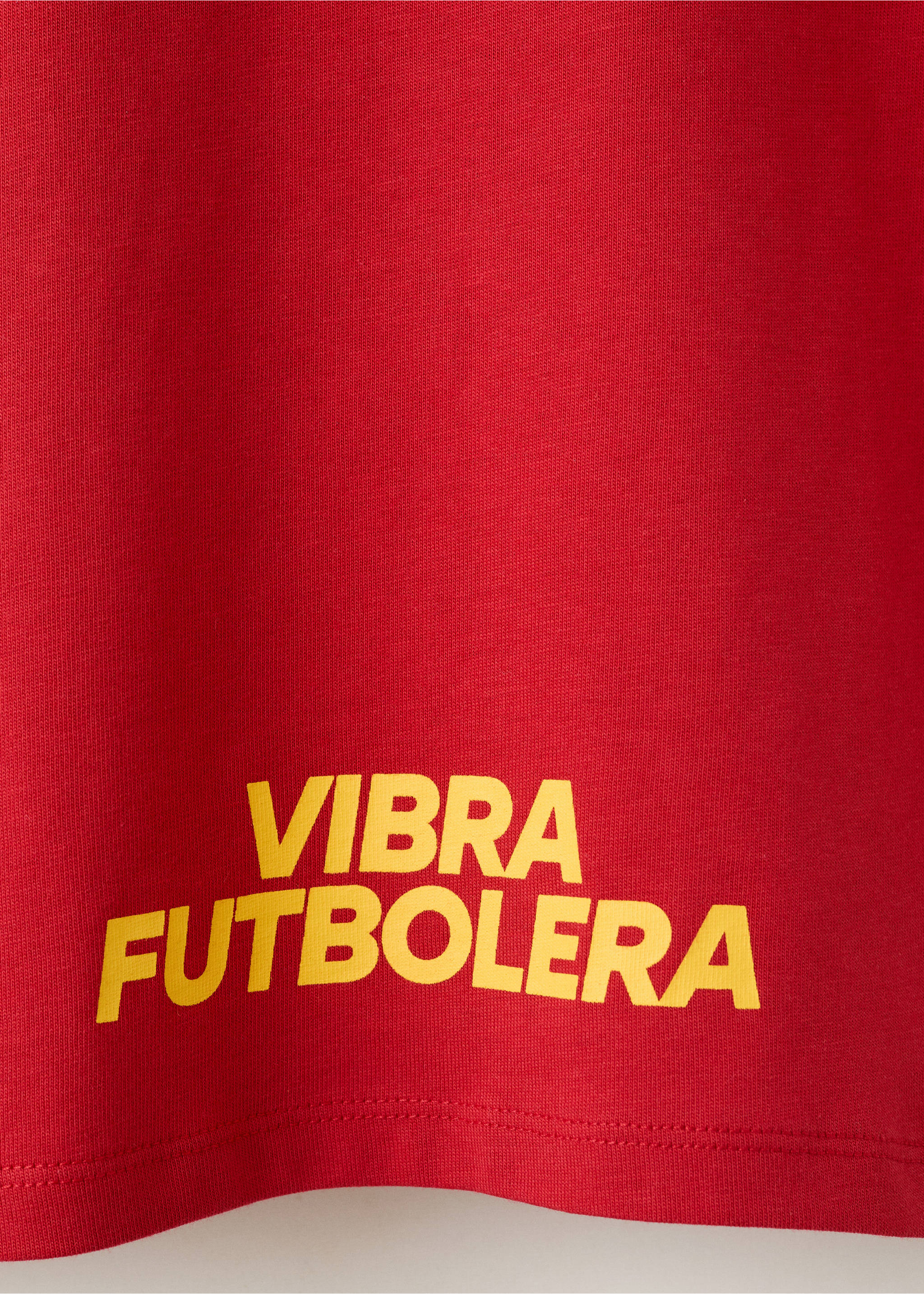 Spain Football Shirt - Details of the article 0, Red. Ref: 37051467-00.