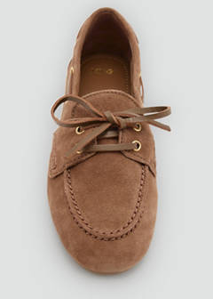 Suede deck shoe — Brown 6