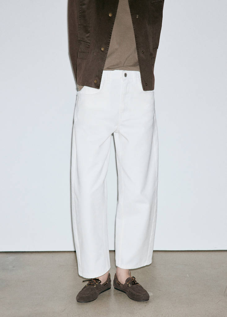 Balloon Crop Jeans