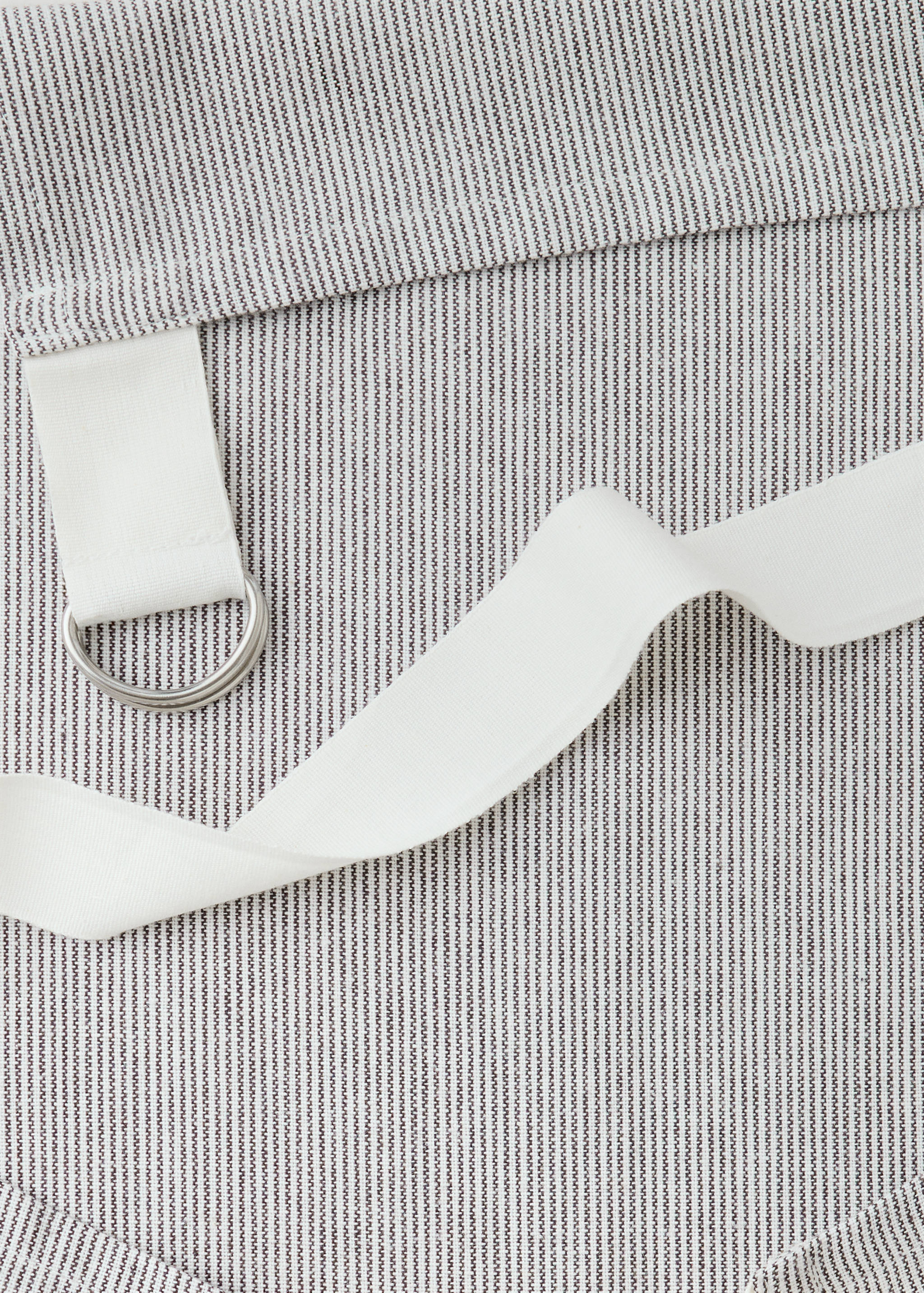 Striped cotton apron - Detaljer om artikeln 2