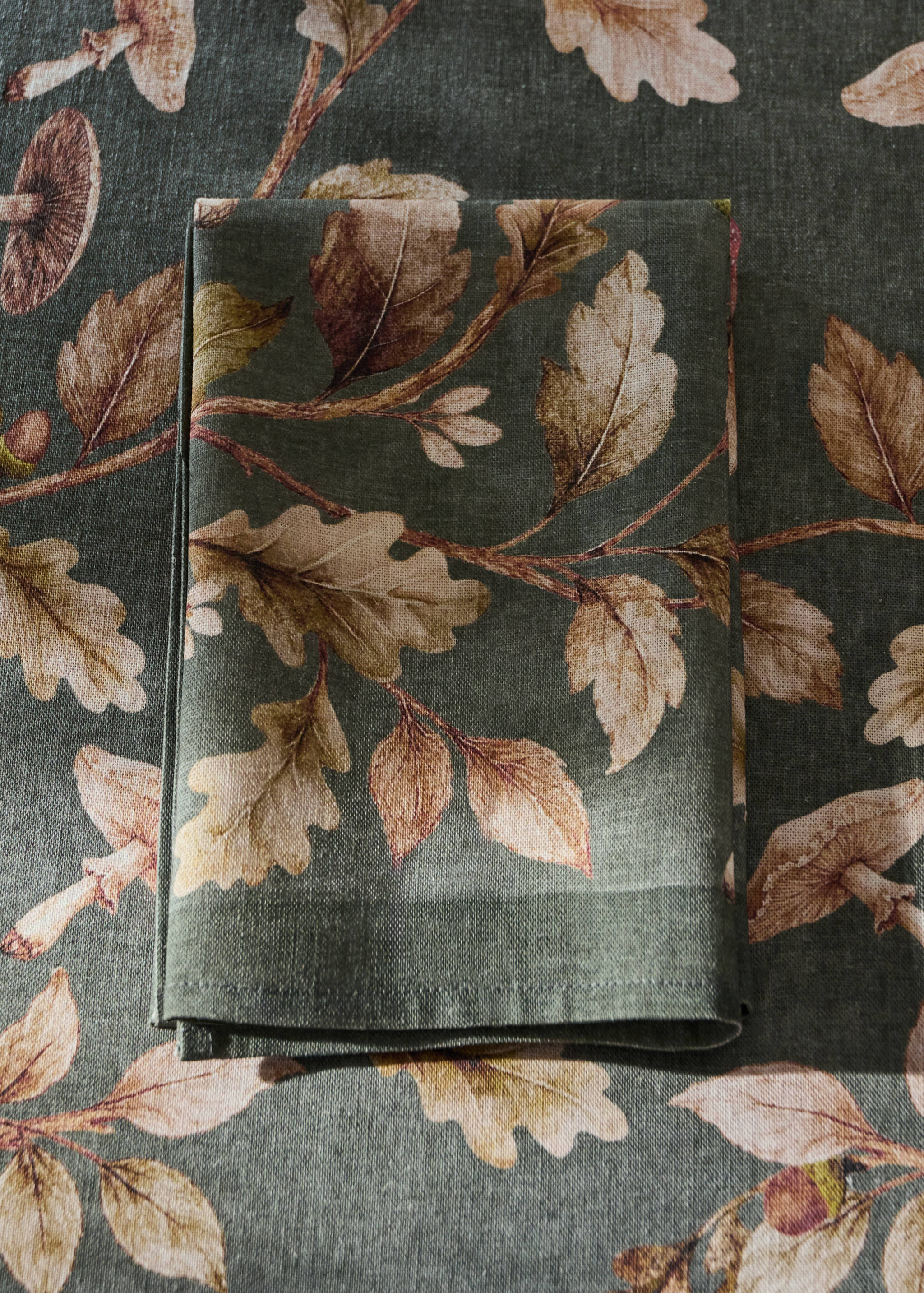 4er-Pack Servietten Floral - Allgemeine Ansicht