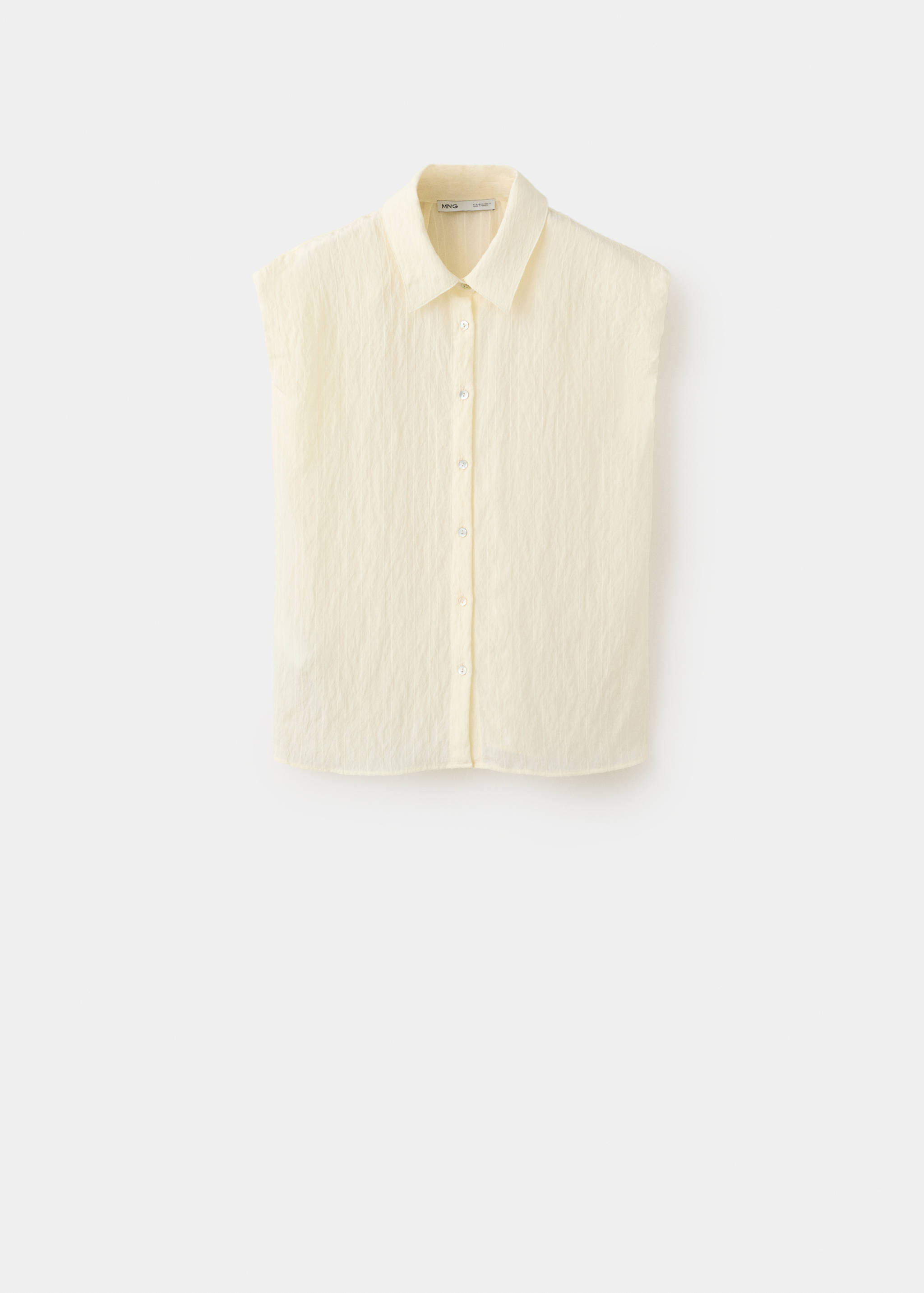 Embroidery striped shirt - Article without model