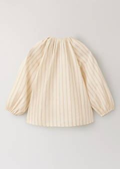 Striped pyjama T-shirt — Nude 1