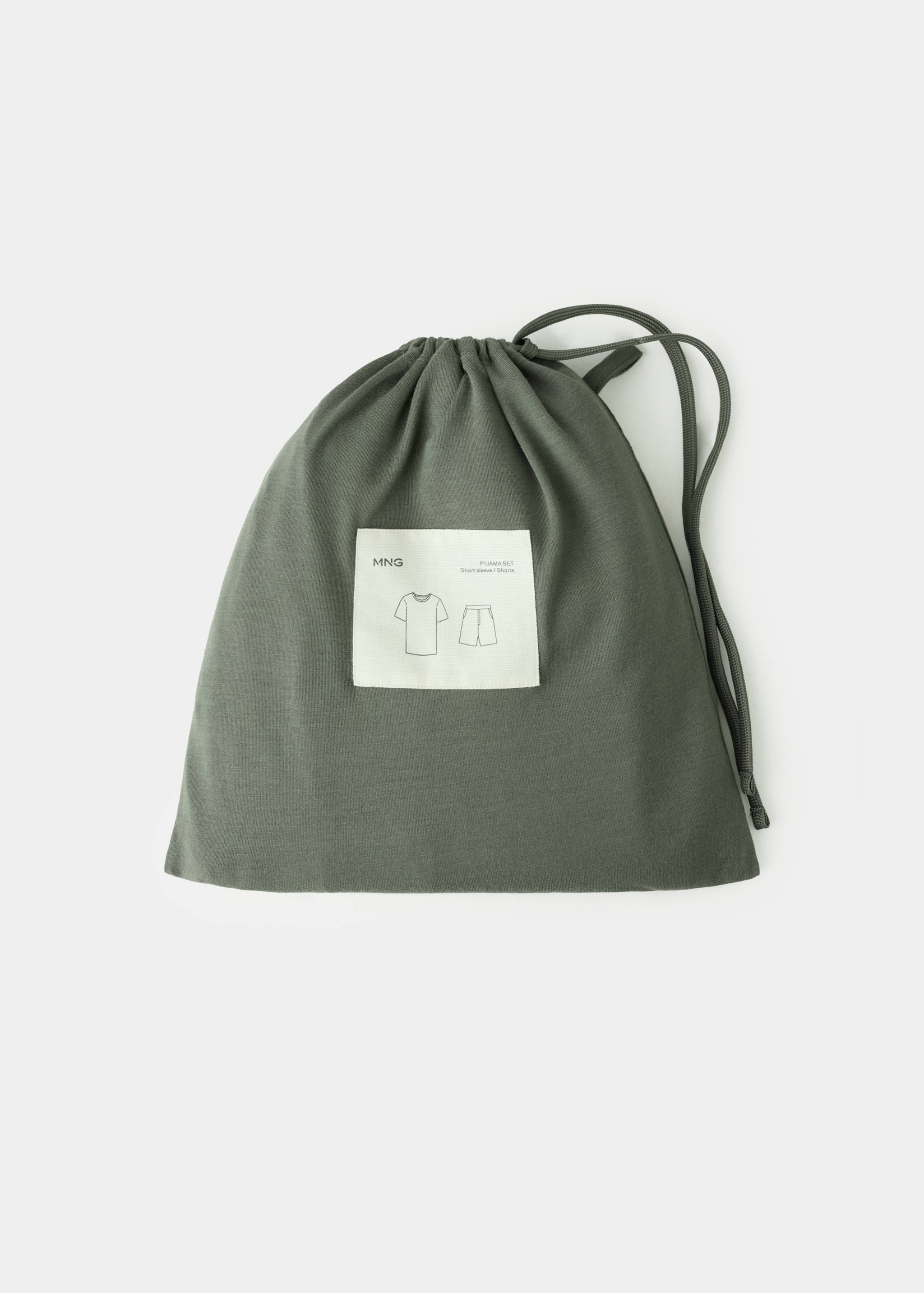 Elastic Bermuda pajama pack - Details of the article 0