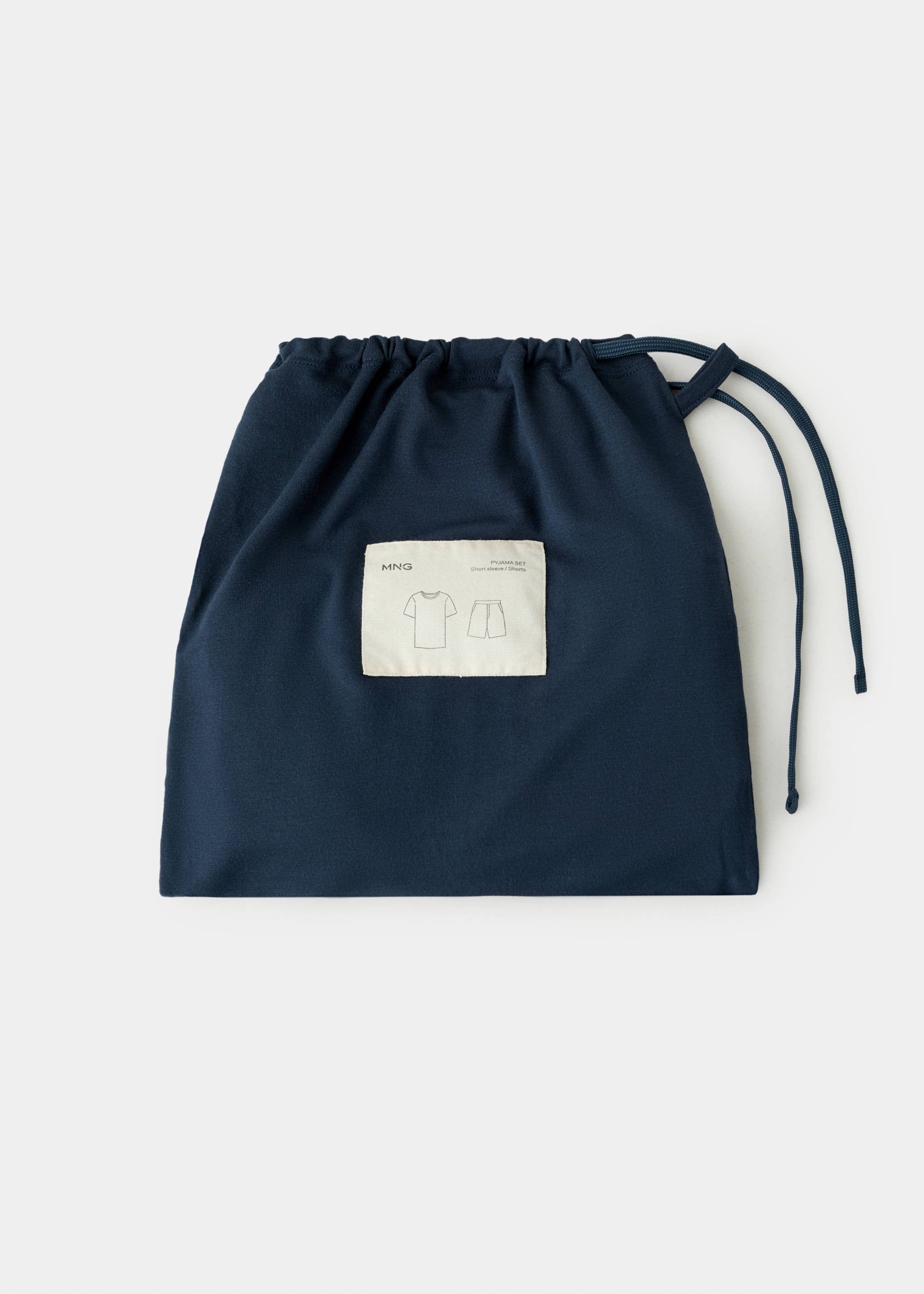 Elastic Bermuda pajama pack - Details of the article 0