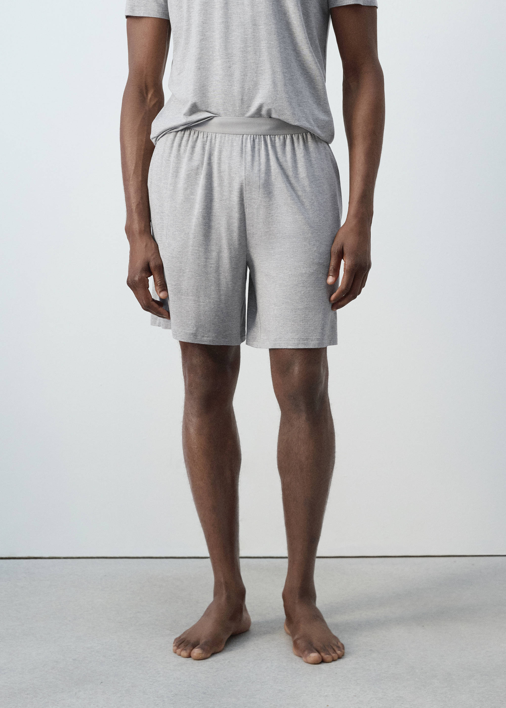 Elastic Bermuda pajama pack - Details of the article 3