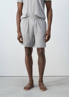 Elastic waistband pyjama set — Grey 5