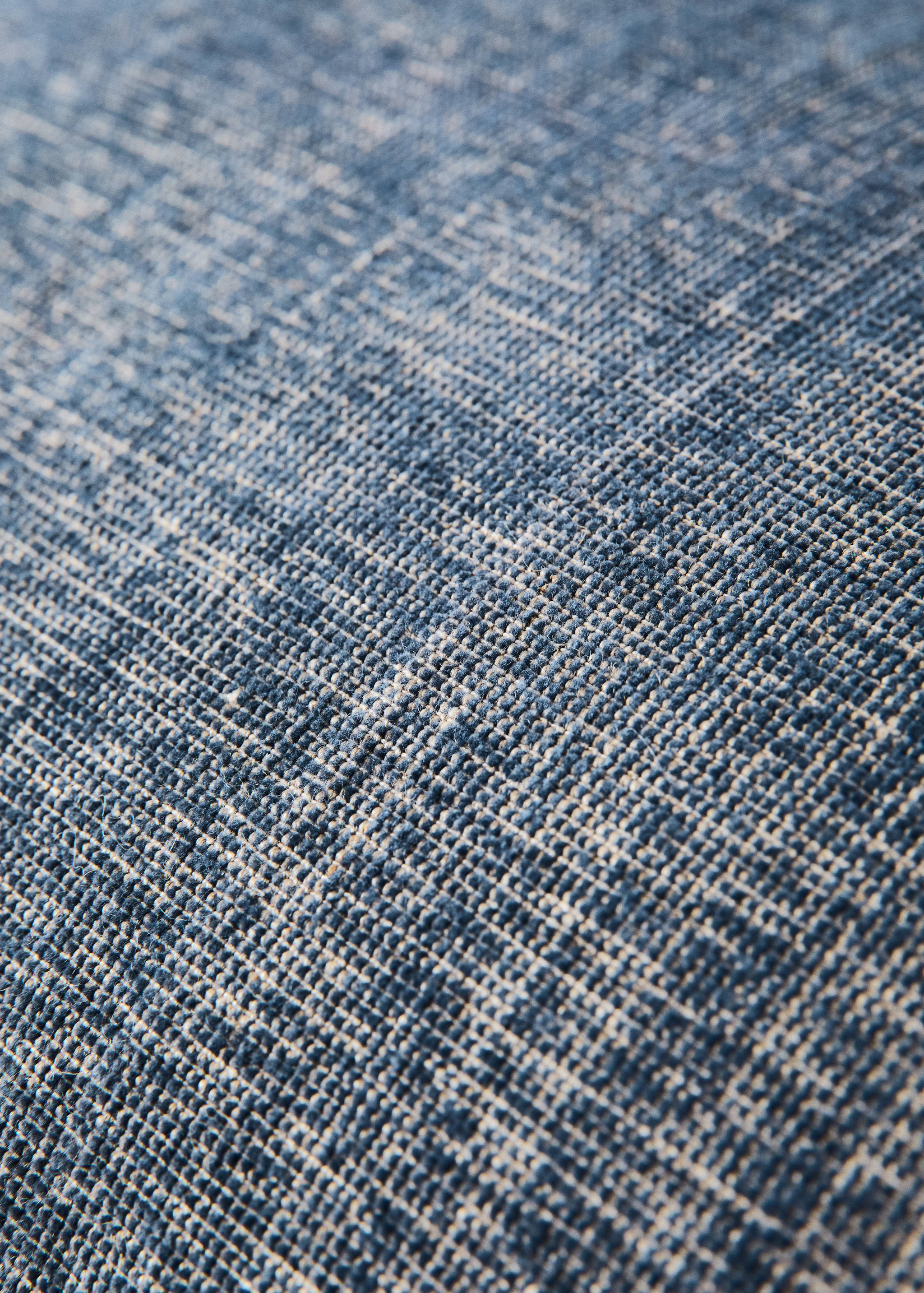 Linen cotton melange cushion cover 40x60 cm - Details of the article 3