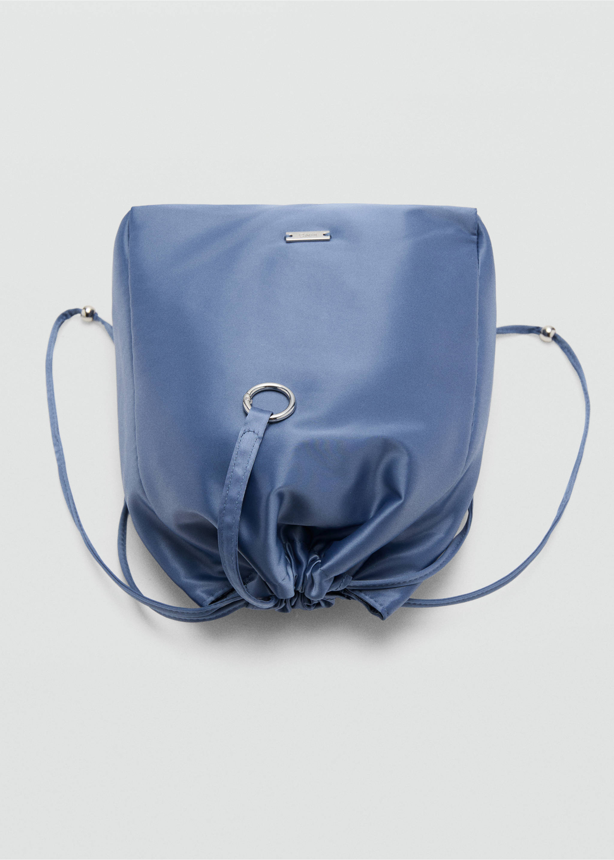 Pouch setinat cordó - Detall de l'article 1, Blau. Ref: 37051516-00.