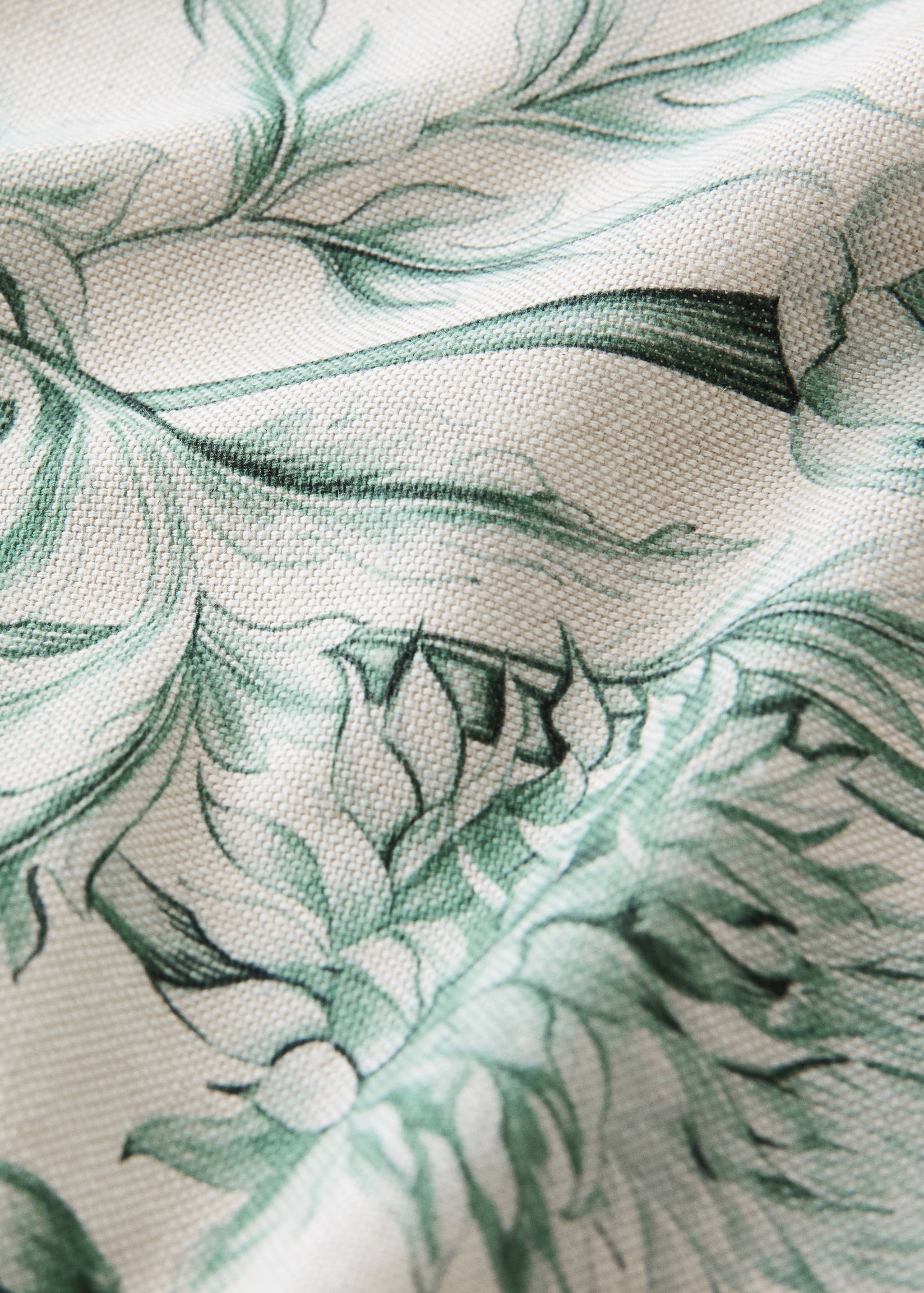 100% cotton floral print tea towel - Details of the article 2