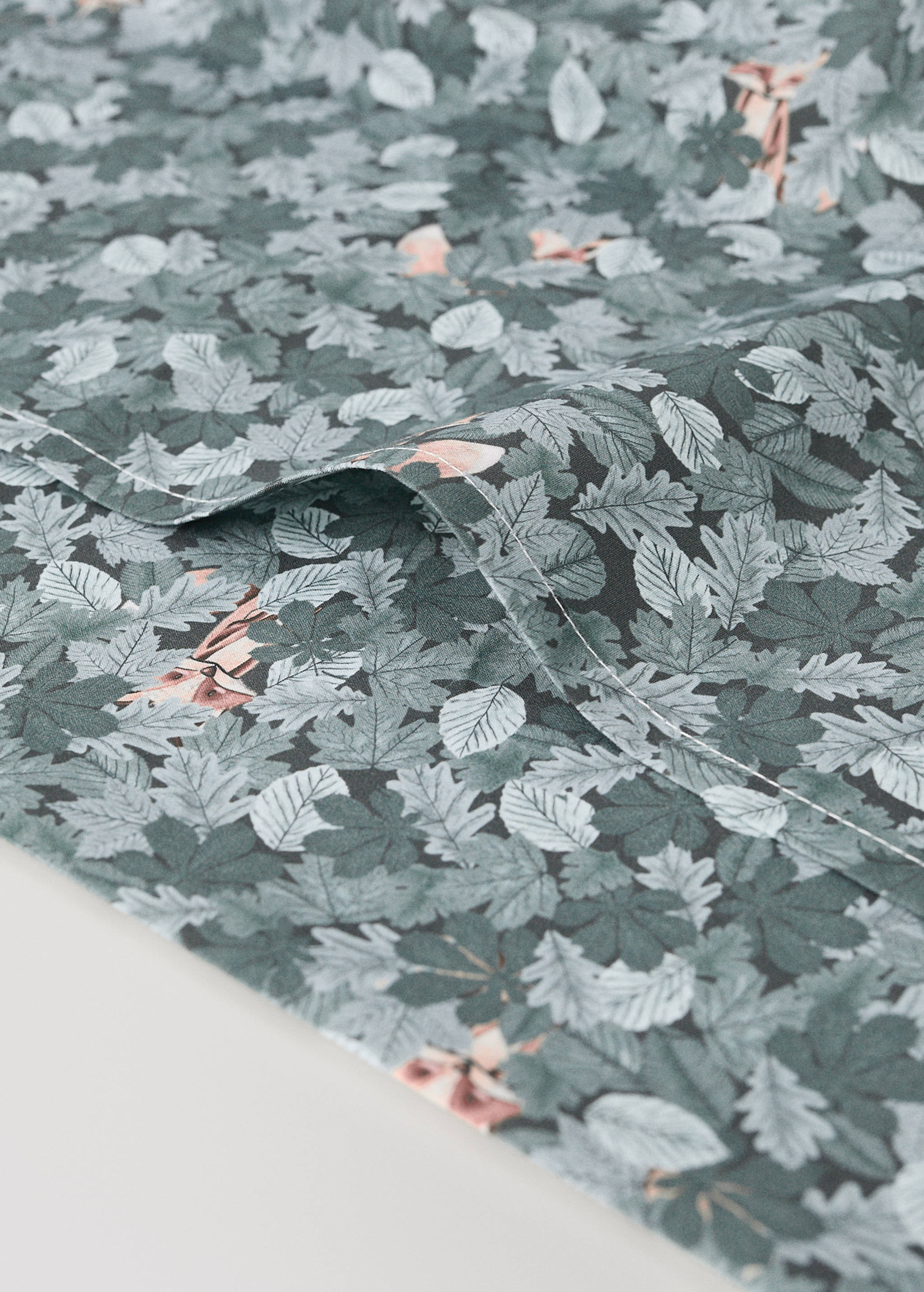 Percale cotton duvet cover 100 x 120 cm - Details of the article 1