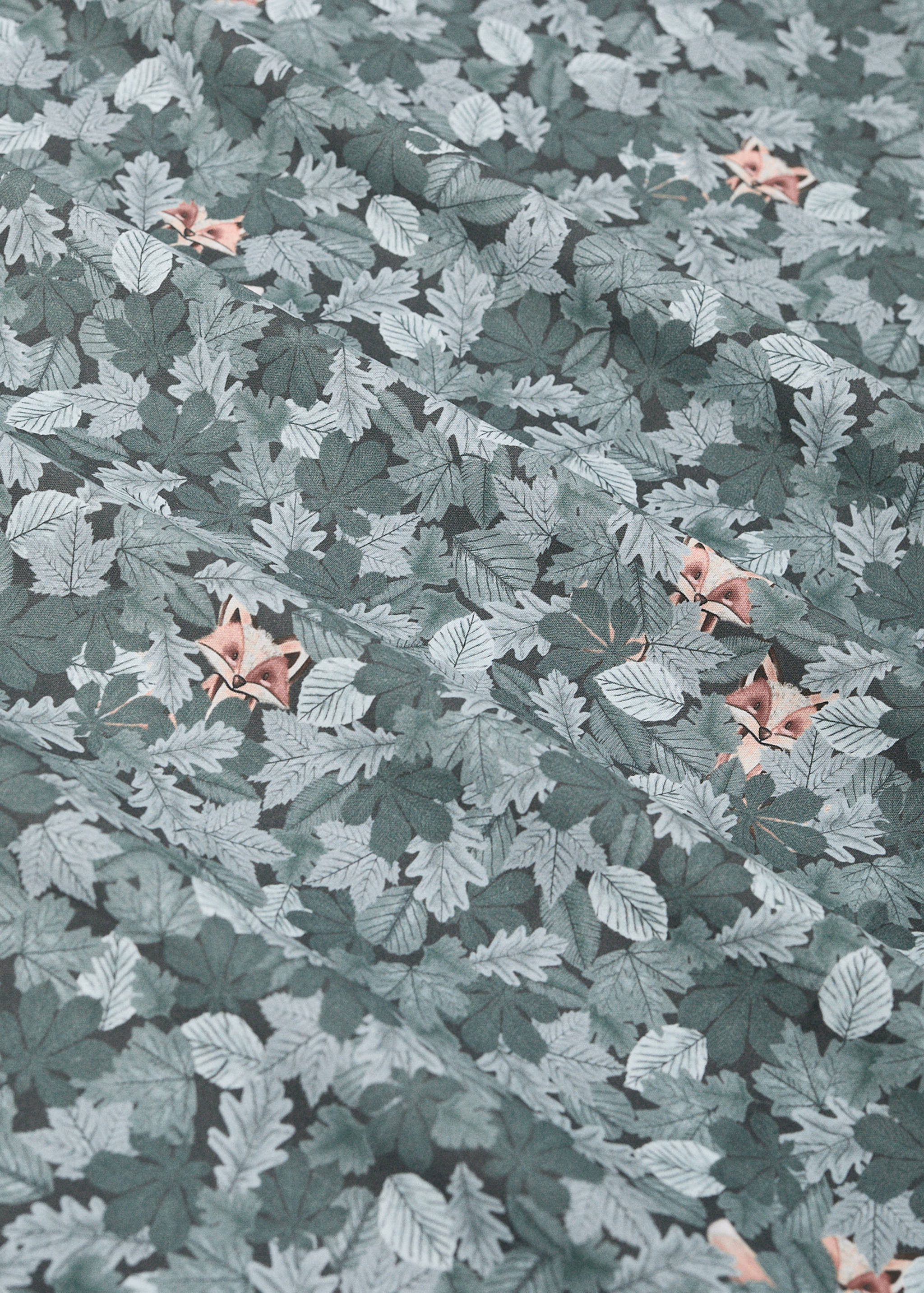 Percale cotton duvet cover 100 x 120 cm - Details of the article 2