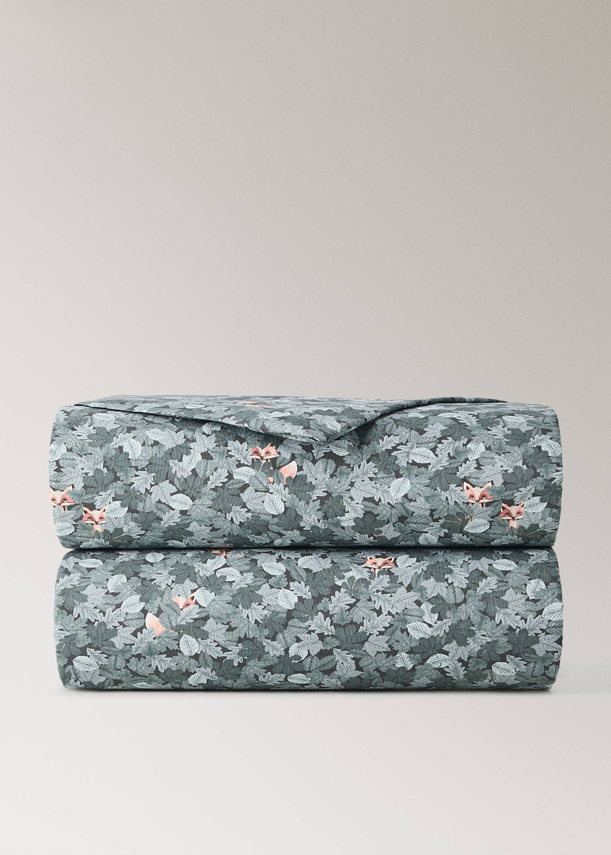 Percale cotton duvet cover 100 x 120 cm - Article without model