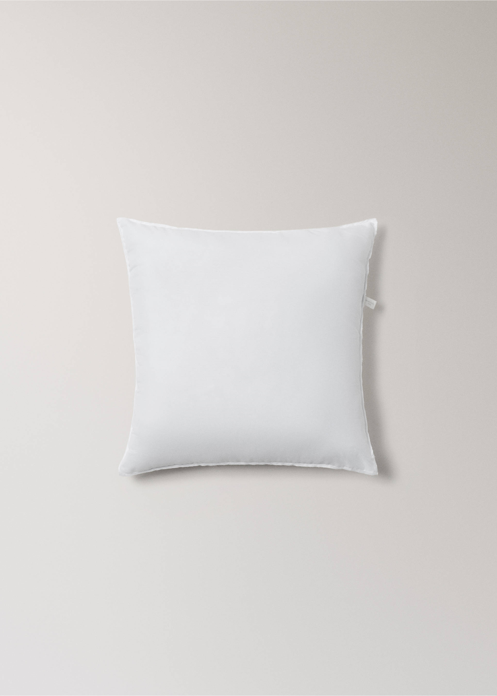 Jastuk punjen mikrovlaknima 45 x 45 cm - Artikl bez modela, Bijela. Ref: 37051532-00.