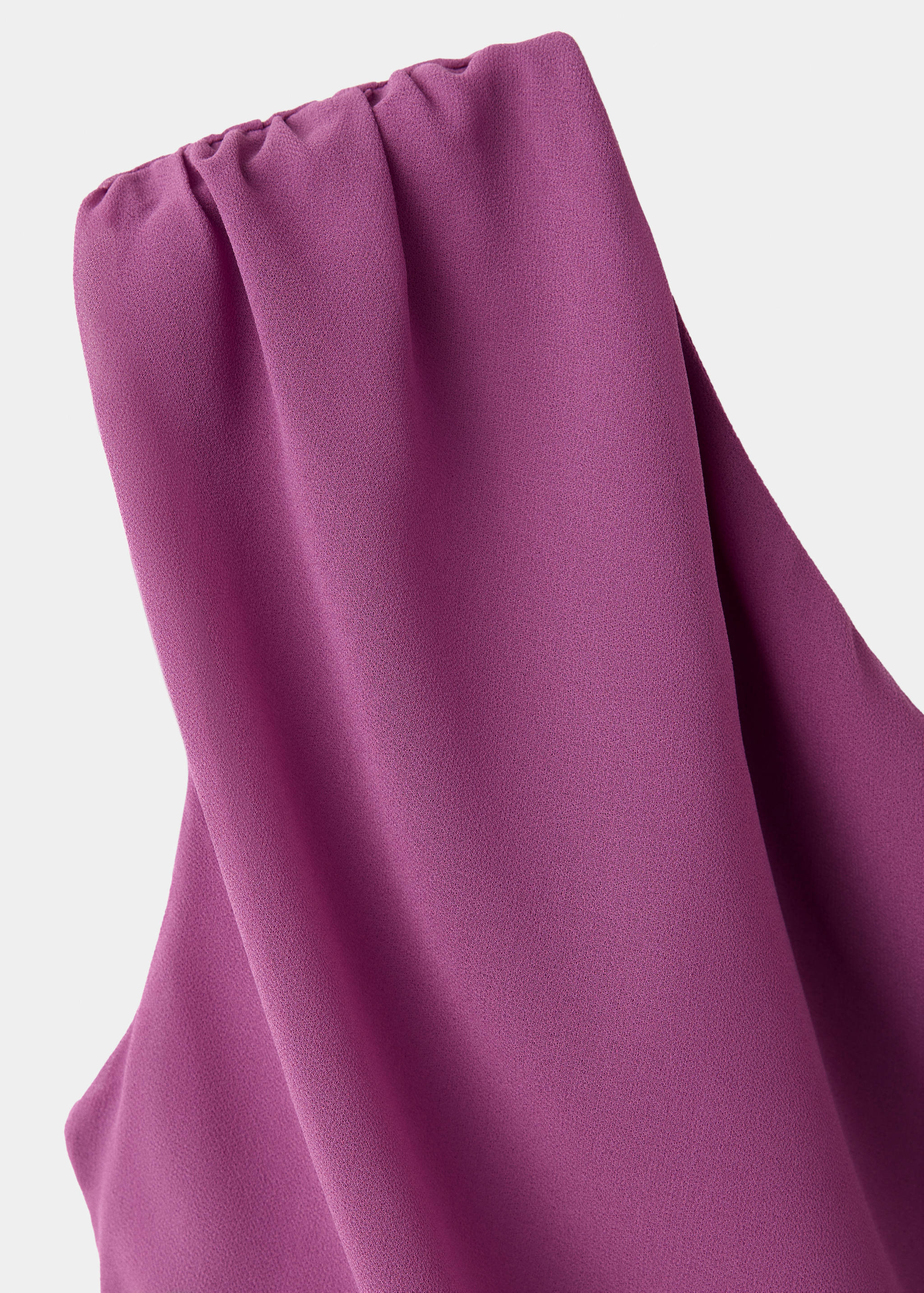 Robe asymétrique froncée latérale - Détail de l'article 8