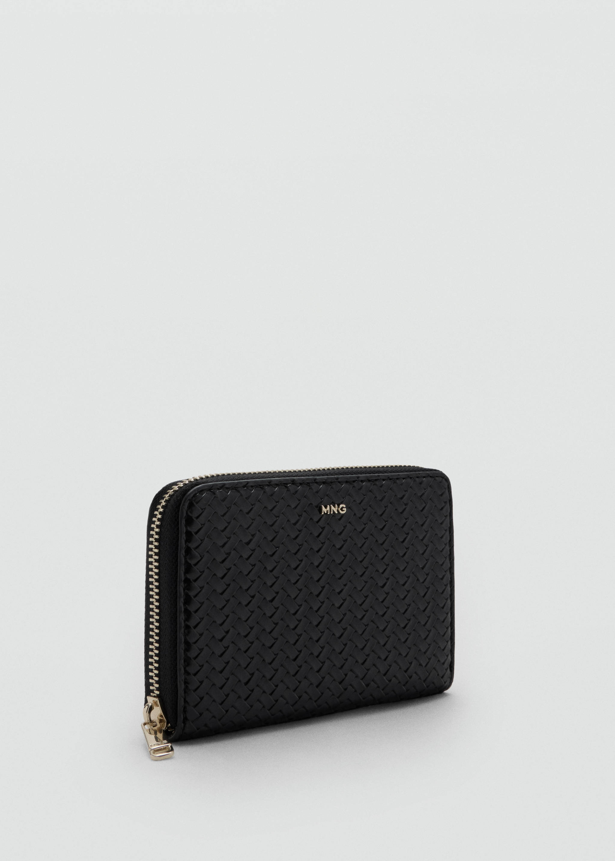 Small braided wallet - Medium plane