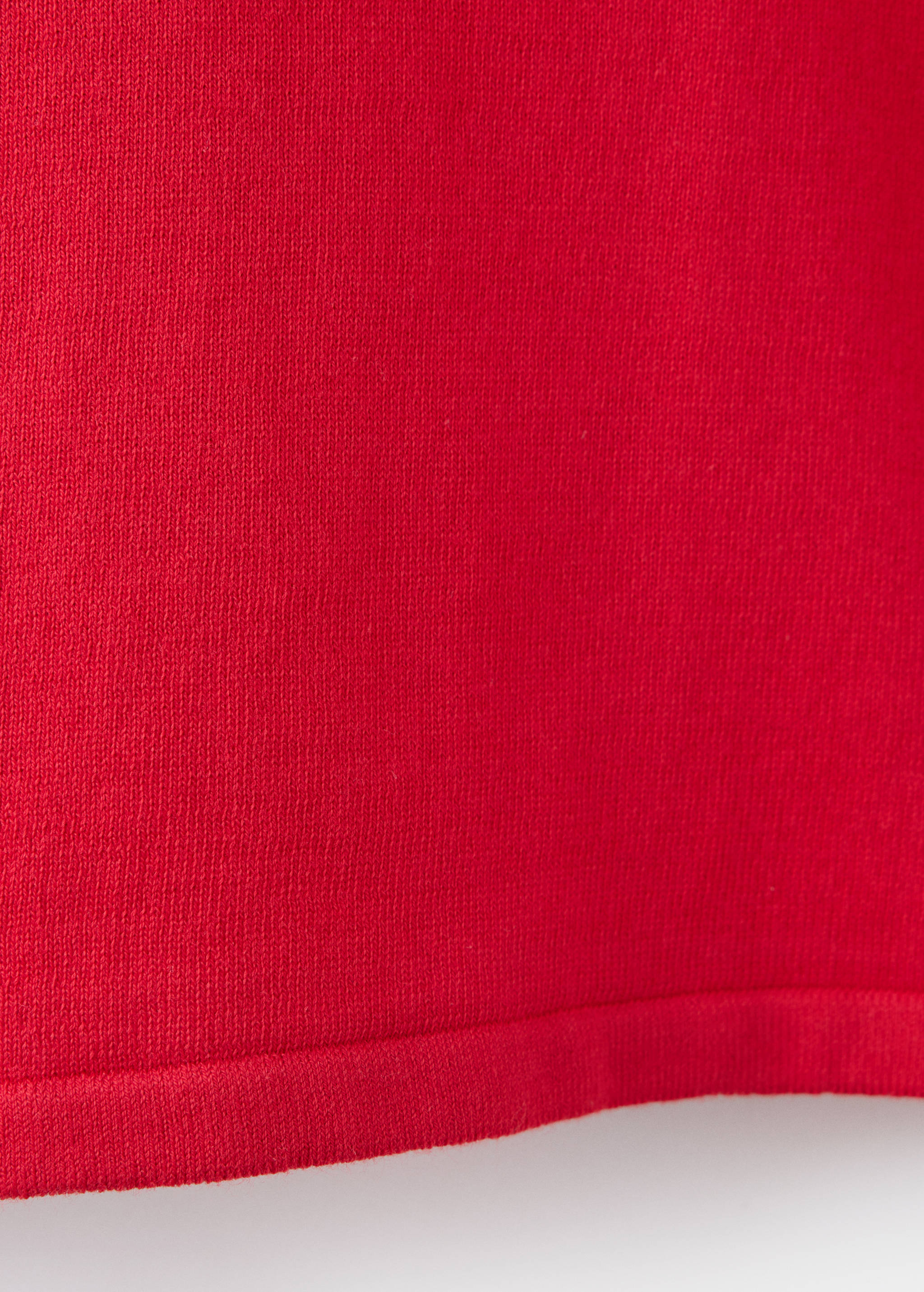Short-sleeved fine-knit sweater - Details of the article 0