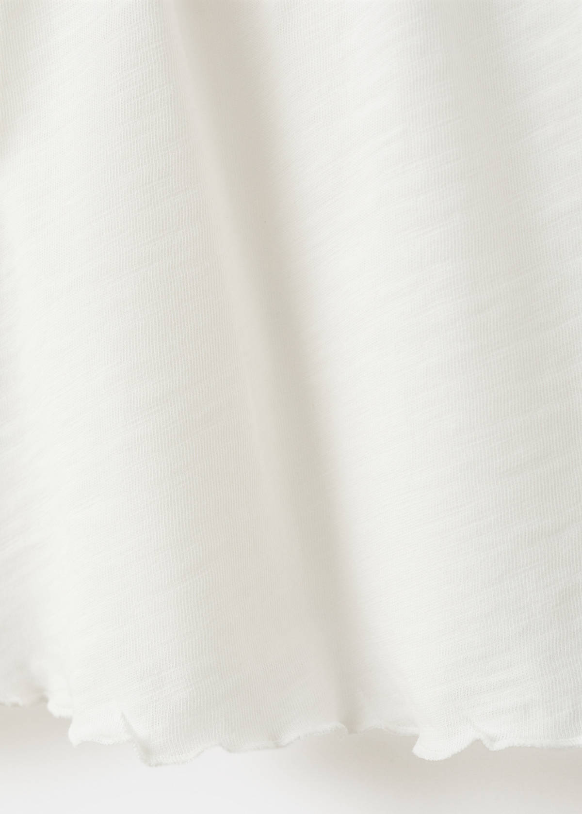 Ruched open-back top — Off White