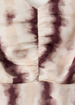 Tie-dye strappy dress — Light Pink 8