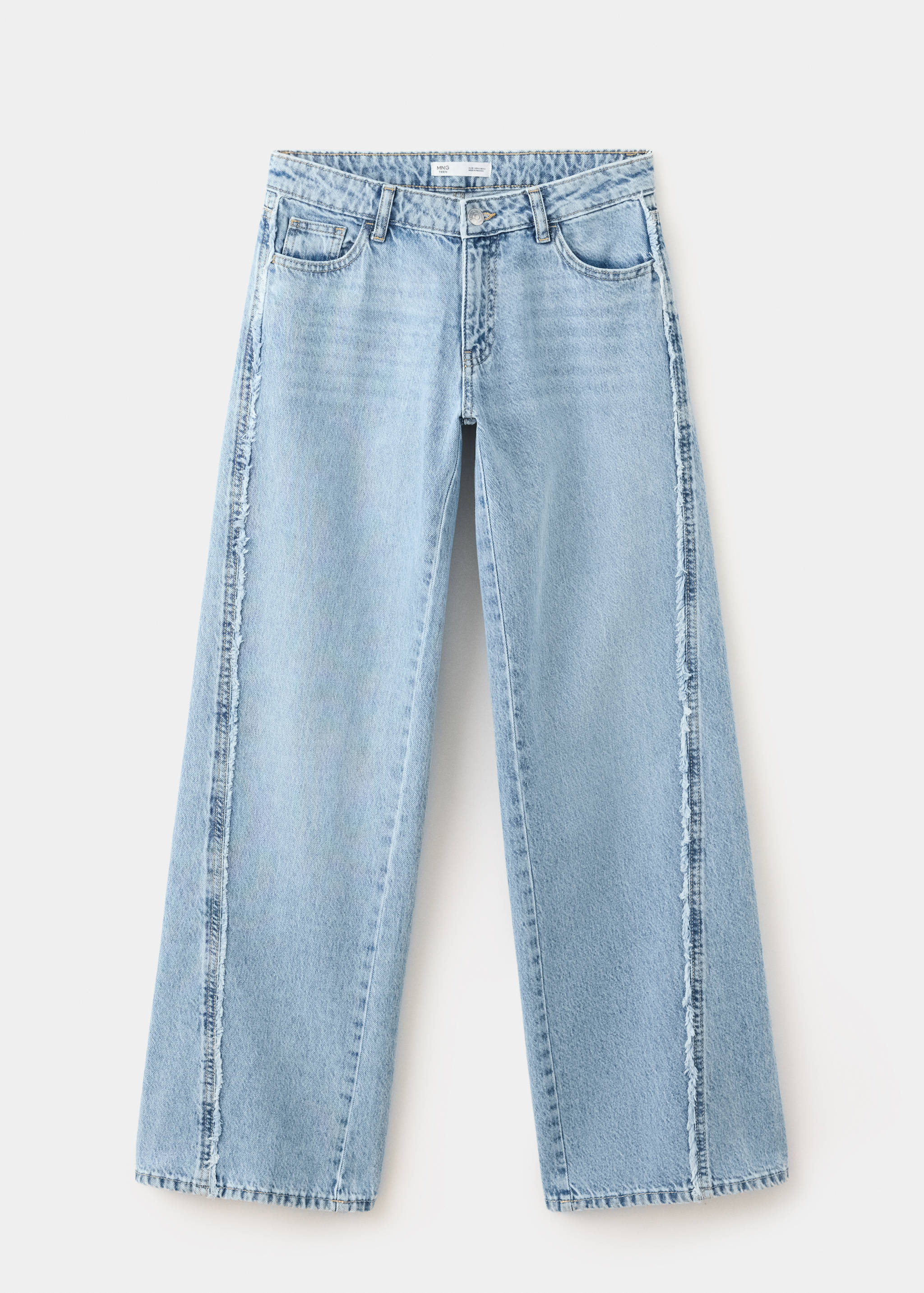 Low-waist wide-leg jeans - Article without model