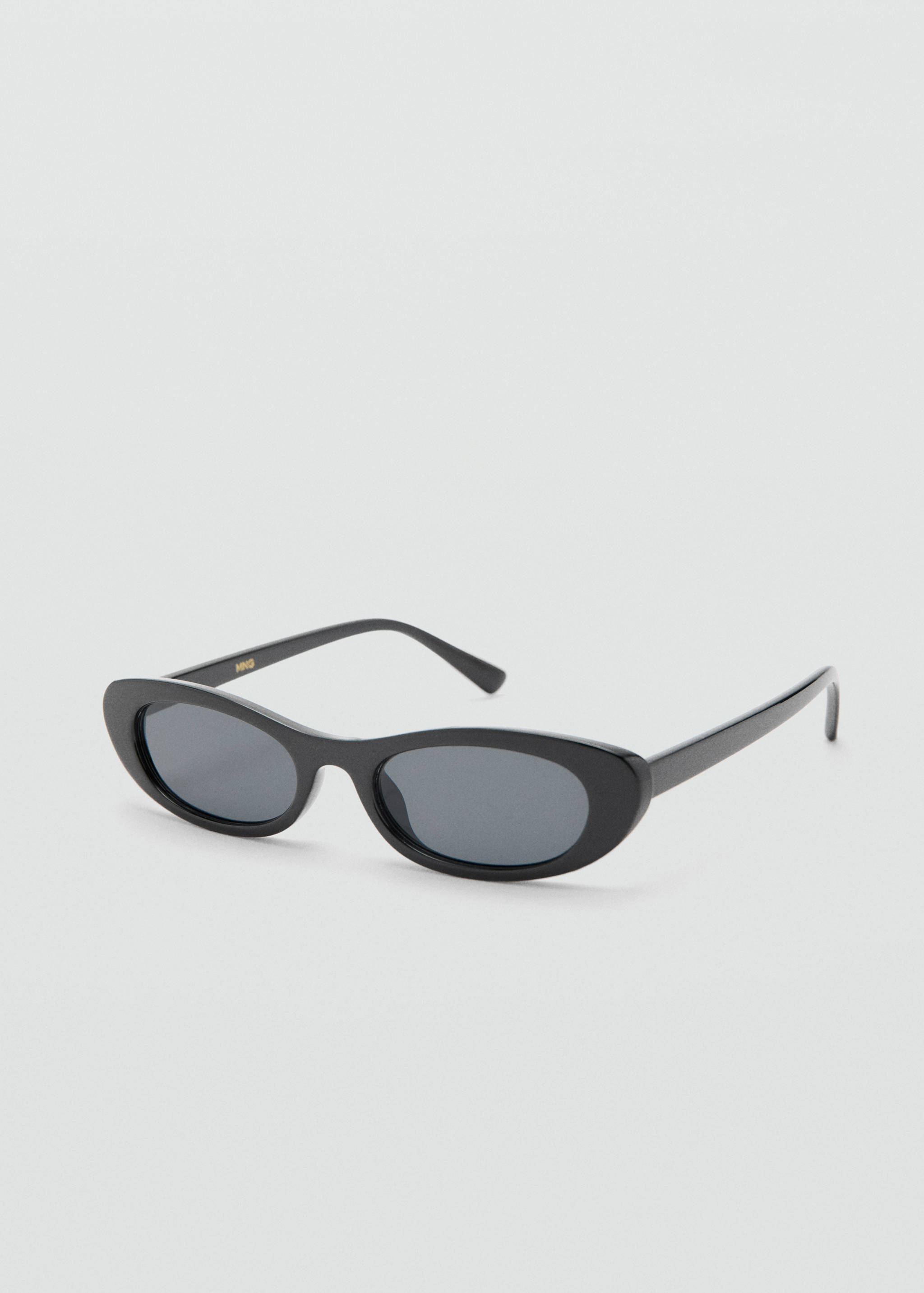 Oval acetate sunglasses - Medium plane