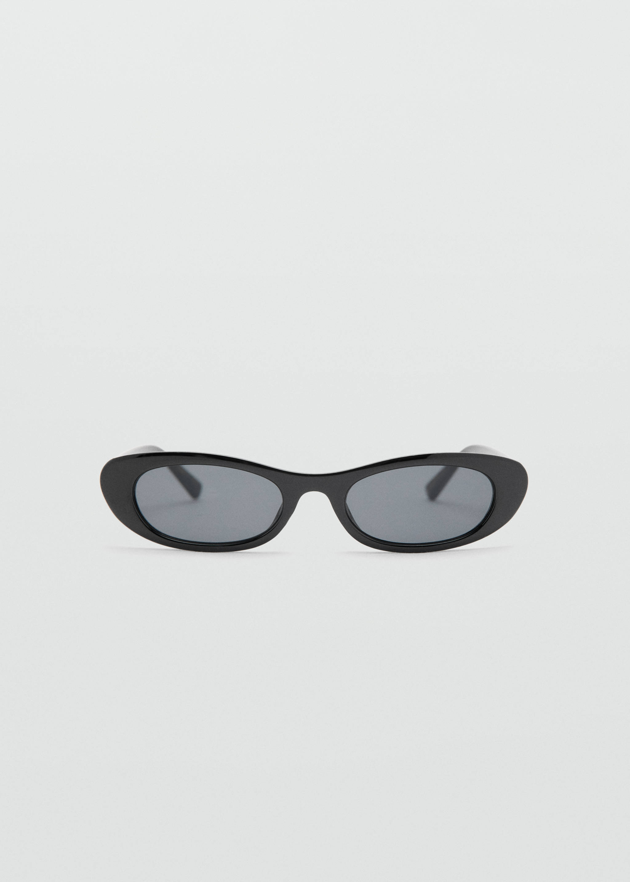 Oval acetate sunglasses - Article without model