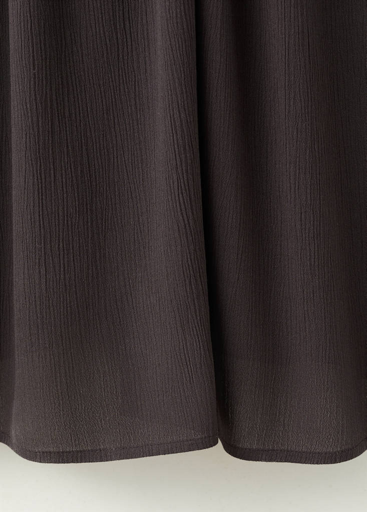 Crinkle dress with side ties - thumbnail 7